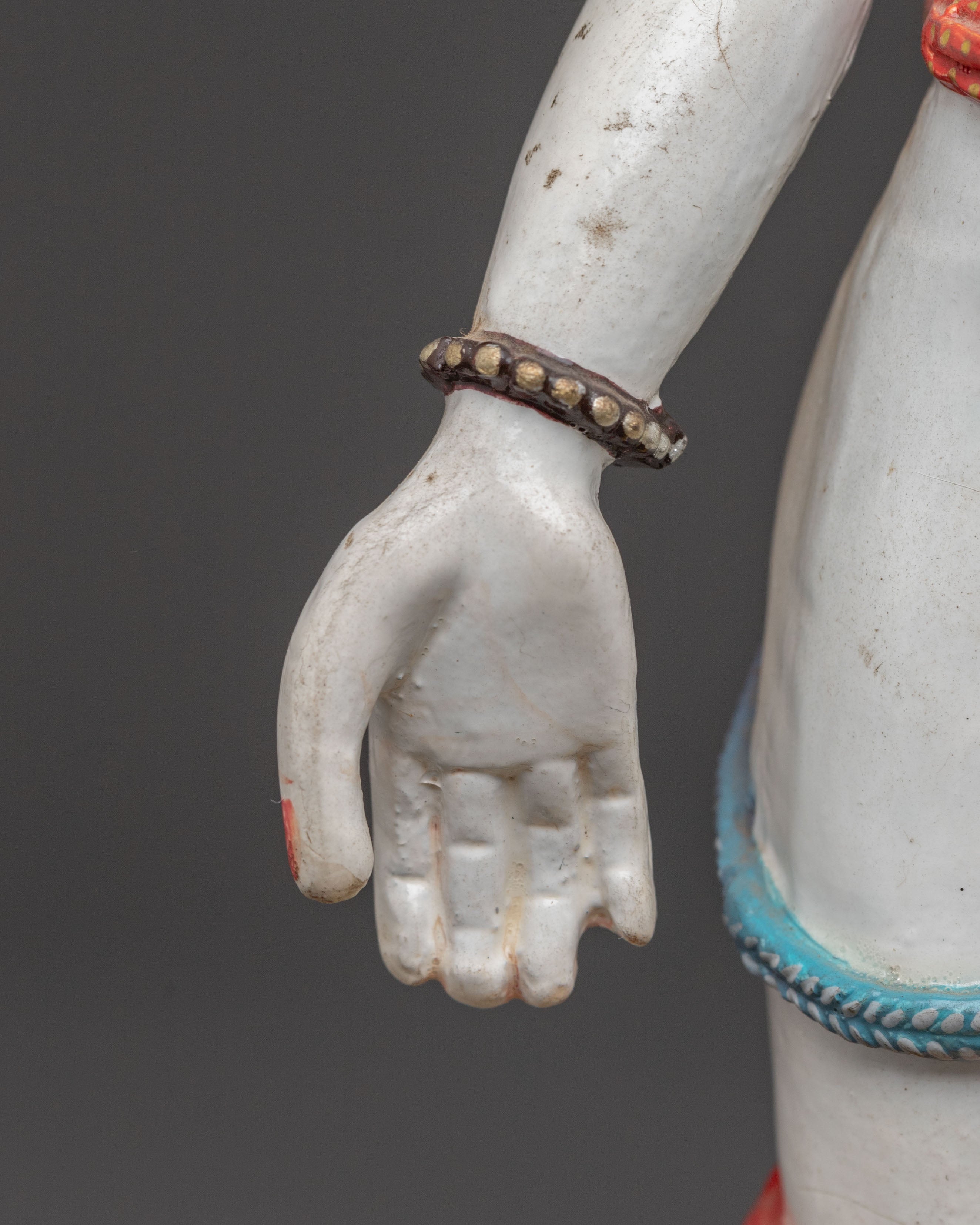 Handcrafted Lokeshwor Copper Body Statue | Spiritual Decor Figurine