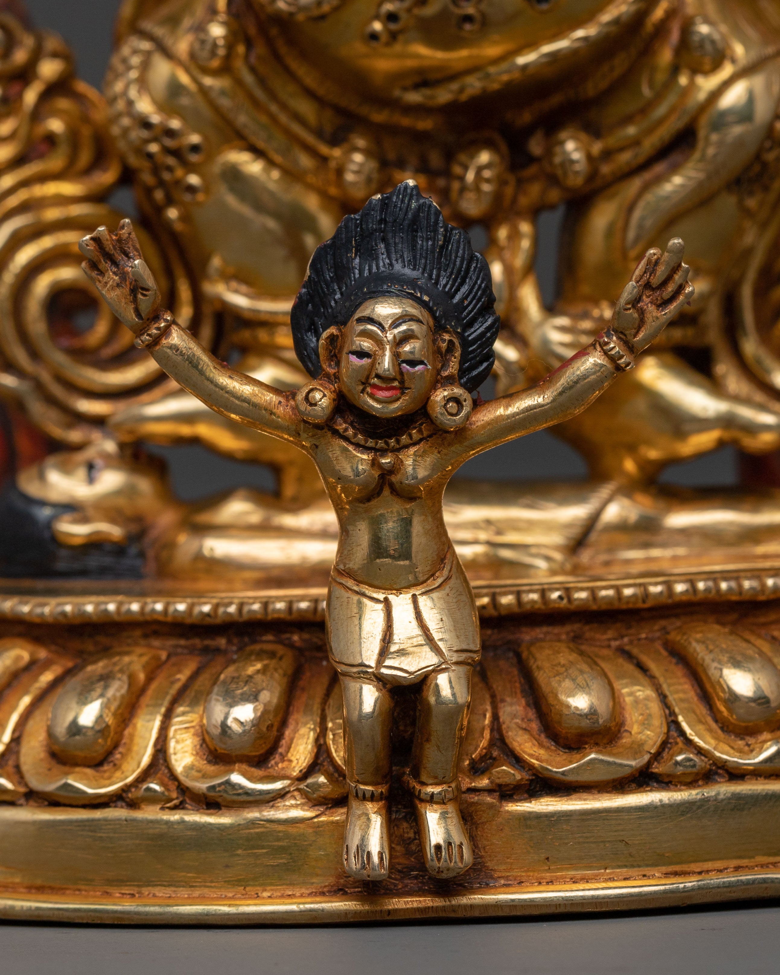 Shakya Mahakala Sacred Statue | Tibetan Guardian