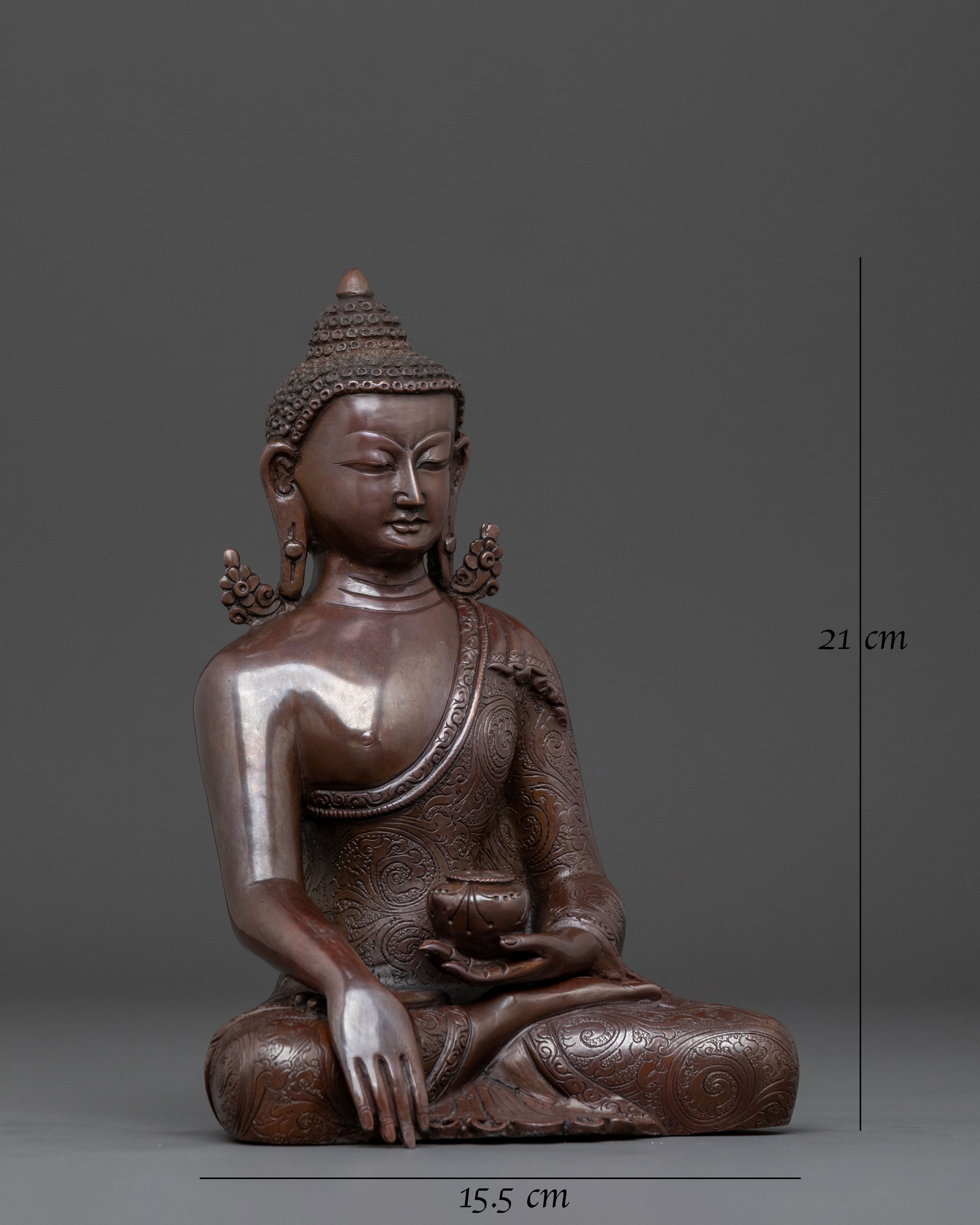 Shakyamuni Buddha Copper Statue of Enlightenment