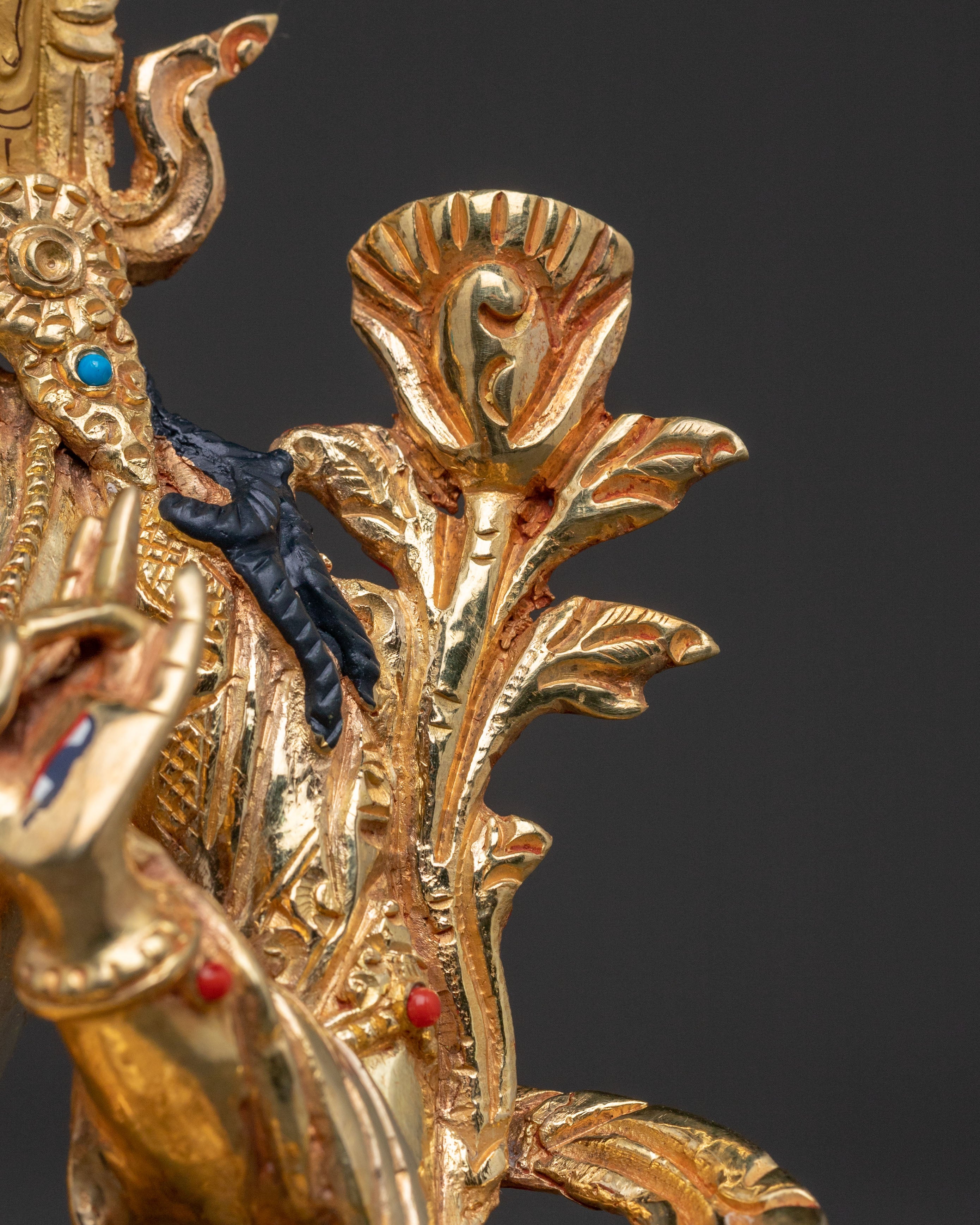 White Tara Spiritual Altar Statue: Divine Figure