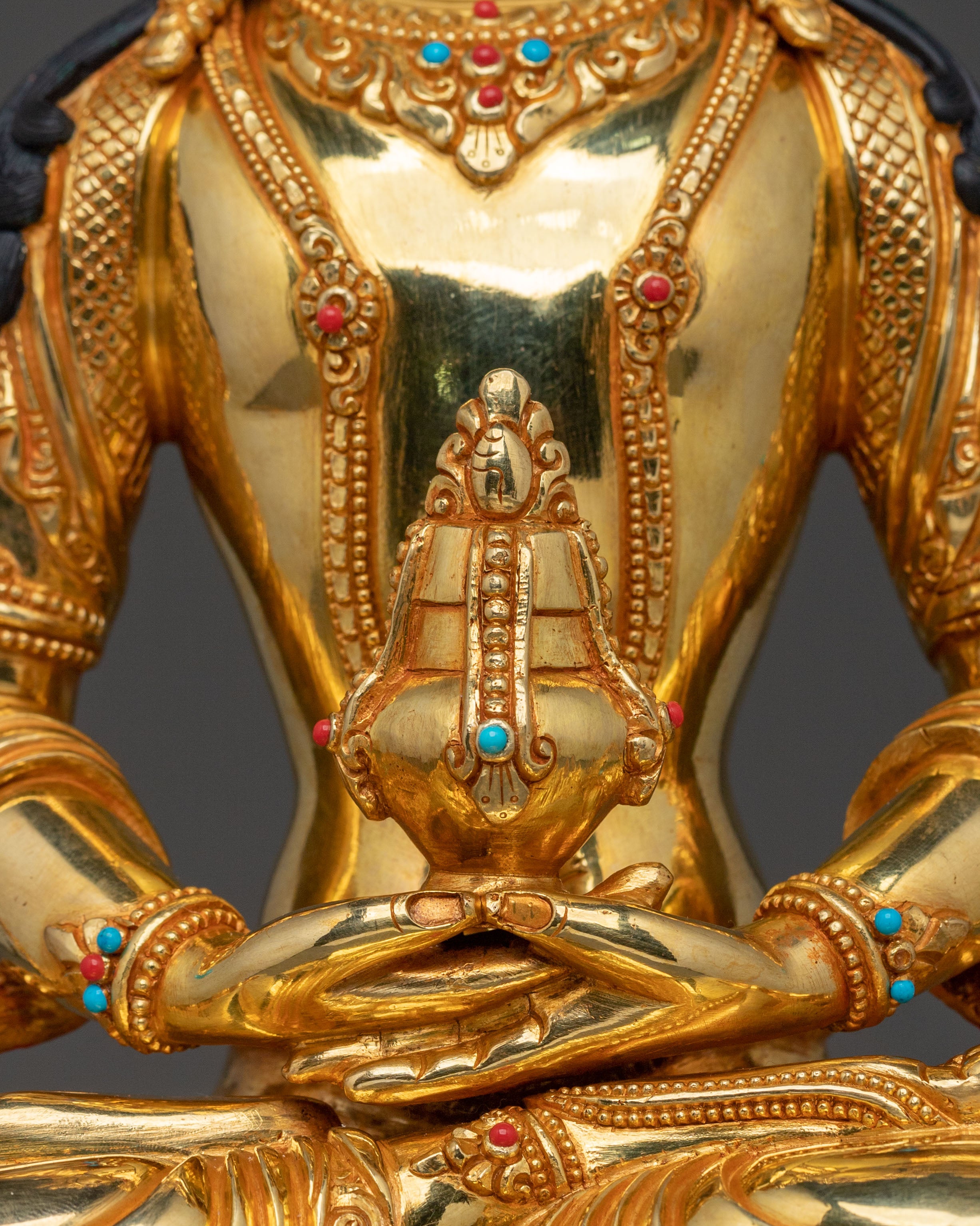Himalayan Meditating Amitayus Statue | Buddhist Decor