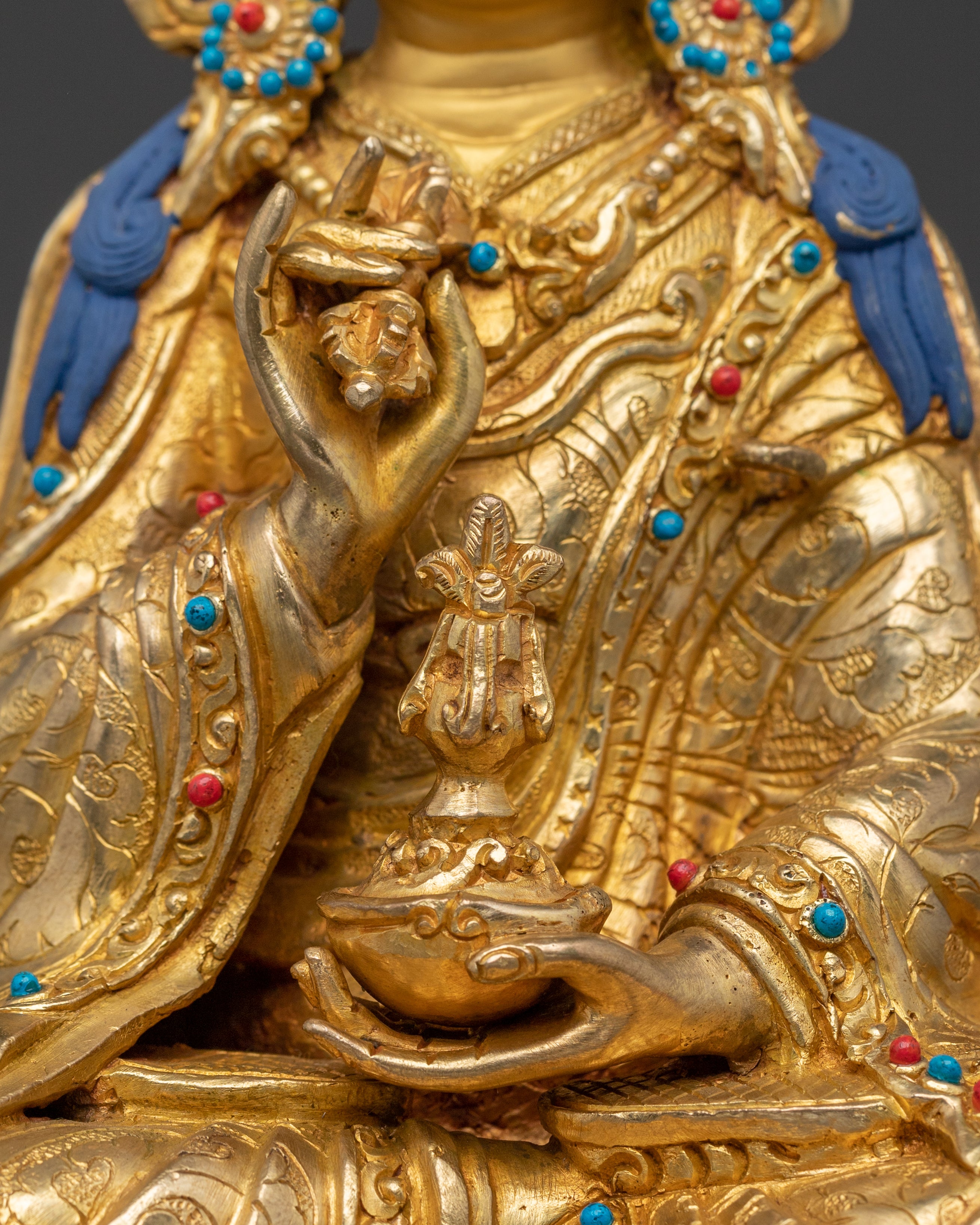 Sacred Guru Tsokye Dorje Statue | Buddhist Altar Home Decor