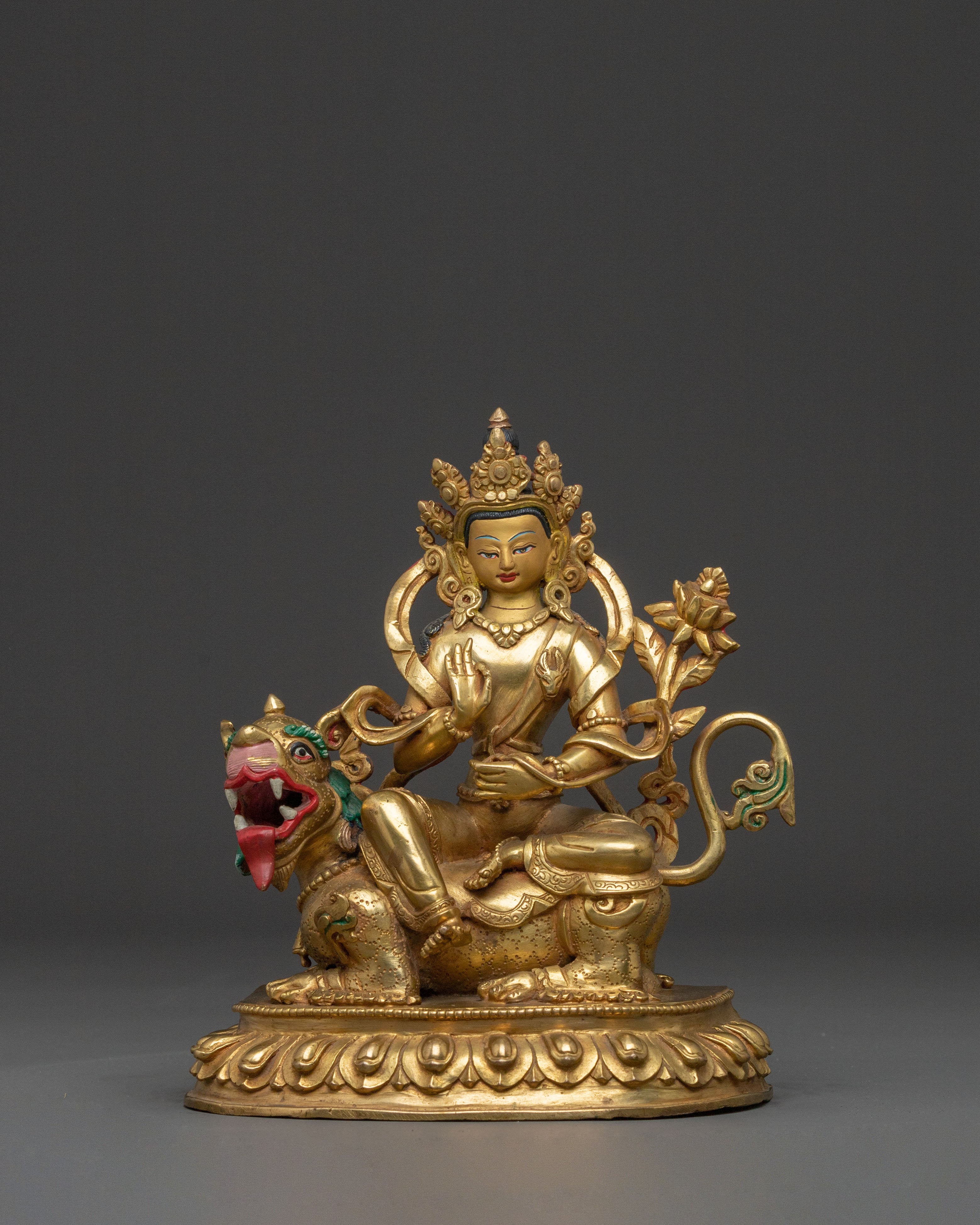 Simhanada Avalokiteshvara Statue | Compassion Icon