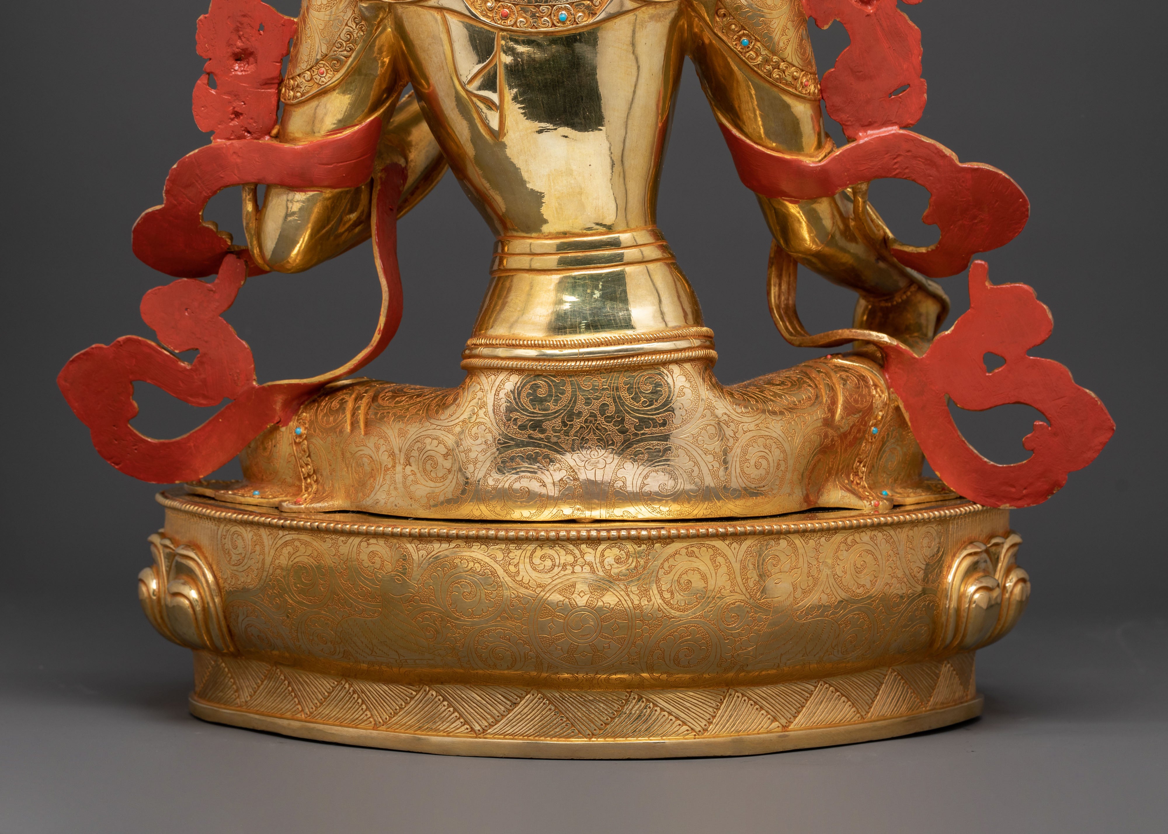 Guardian Green Tara Statue | Handcrafted Elegance