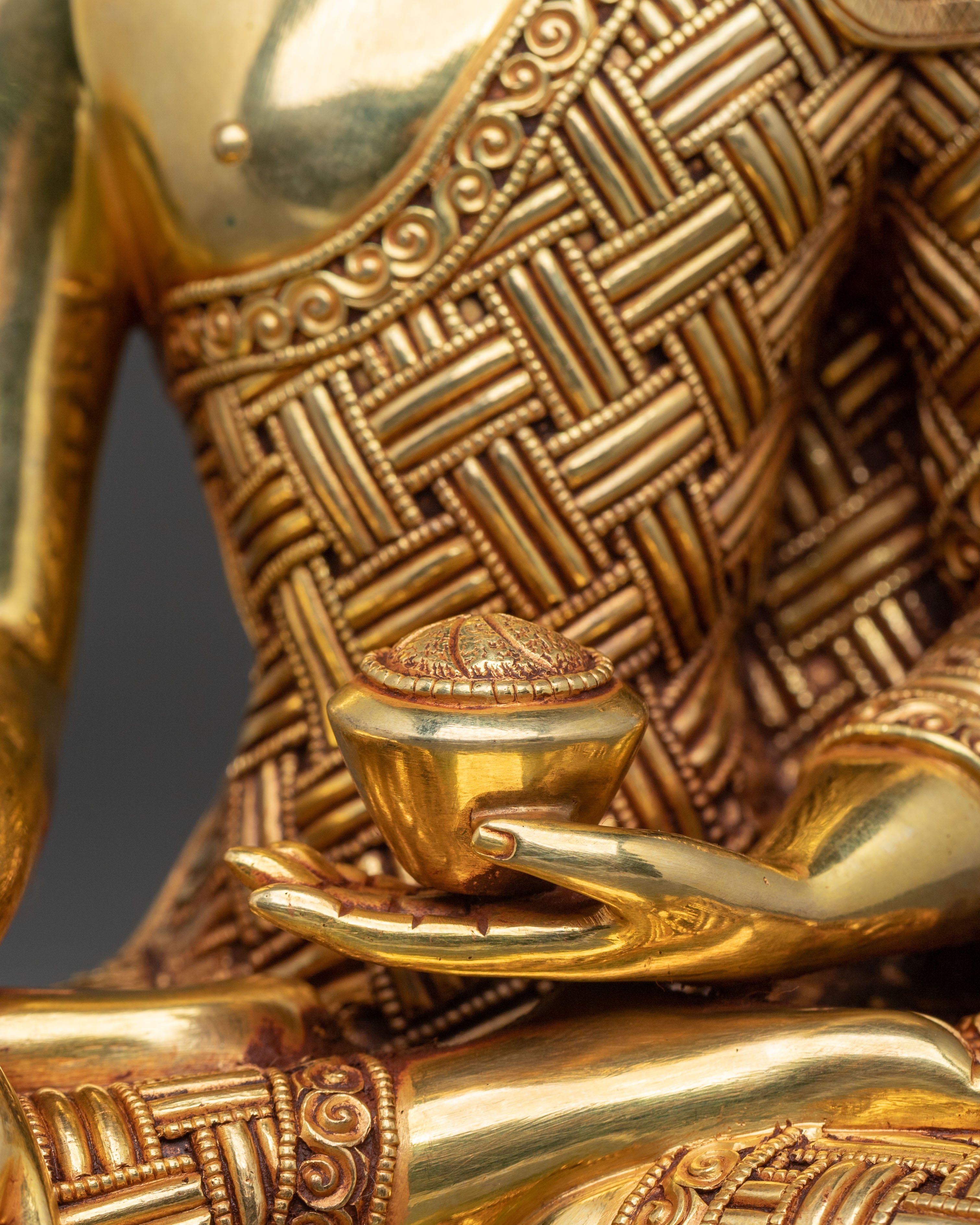 Sage Shakyamuni Buddha Statue: Made in Nepal