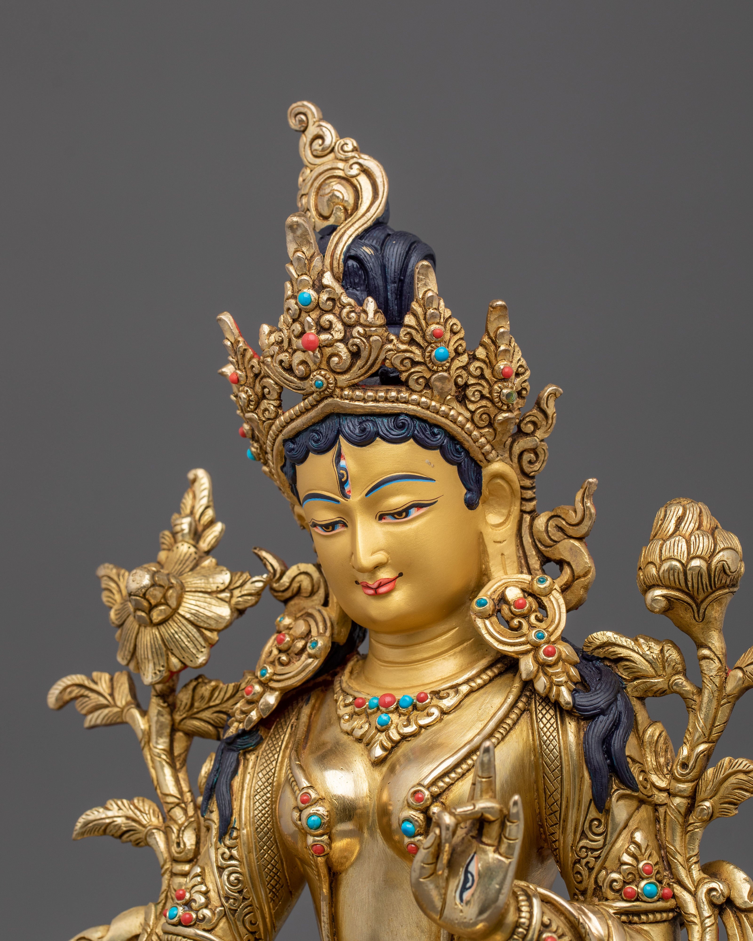 White Tara Statue: Embodiment of Healing and Compassion