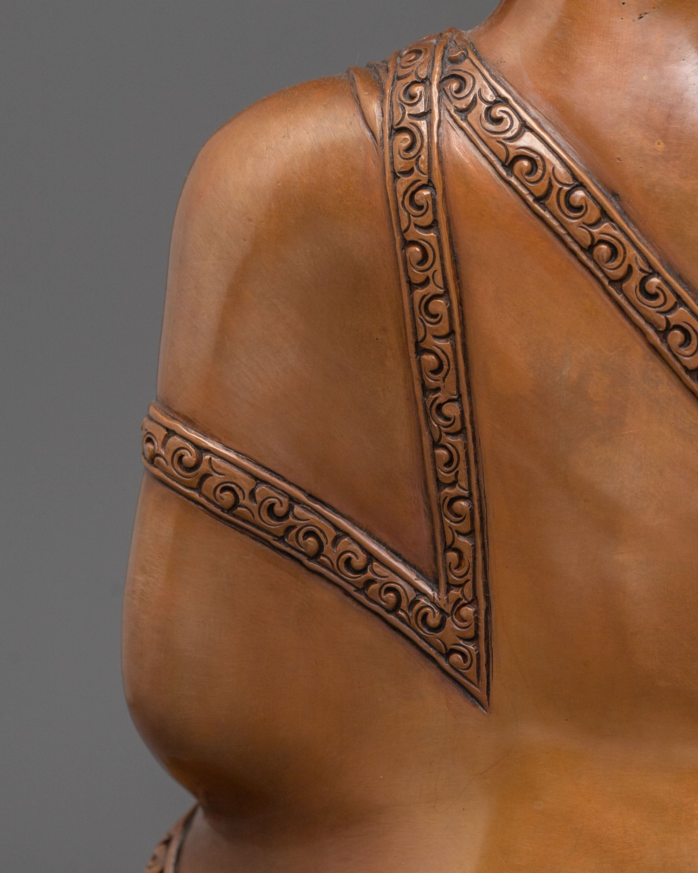 Bhaisajyaguru Divine Statue | Oxidized Copper Figurine