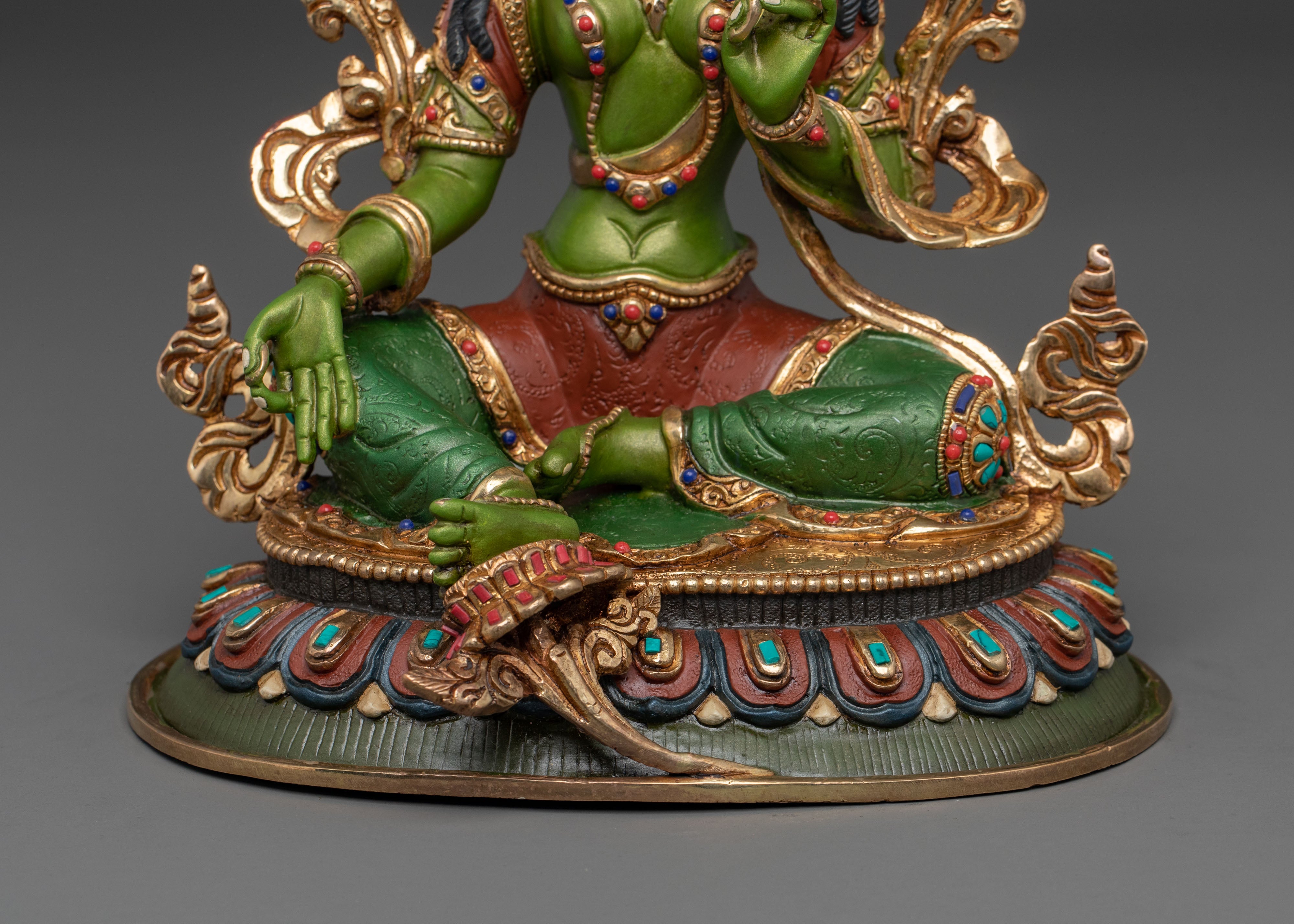 Green Tara Statue: Symbol of Compassion