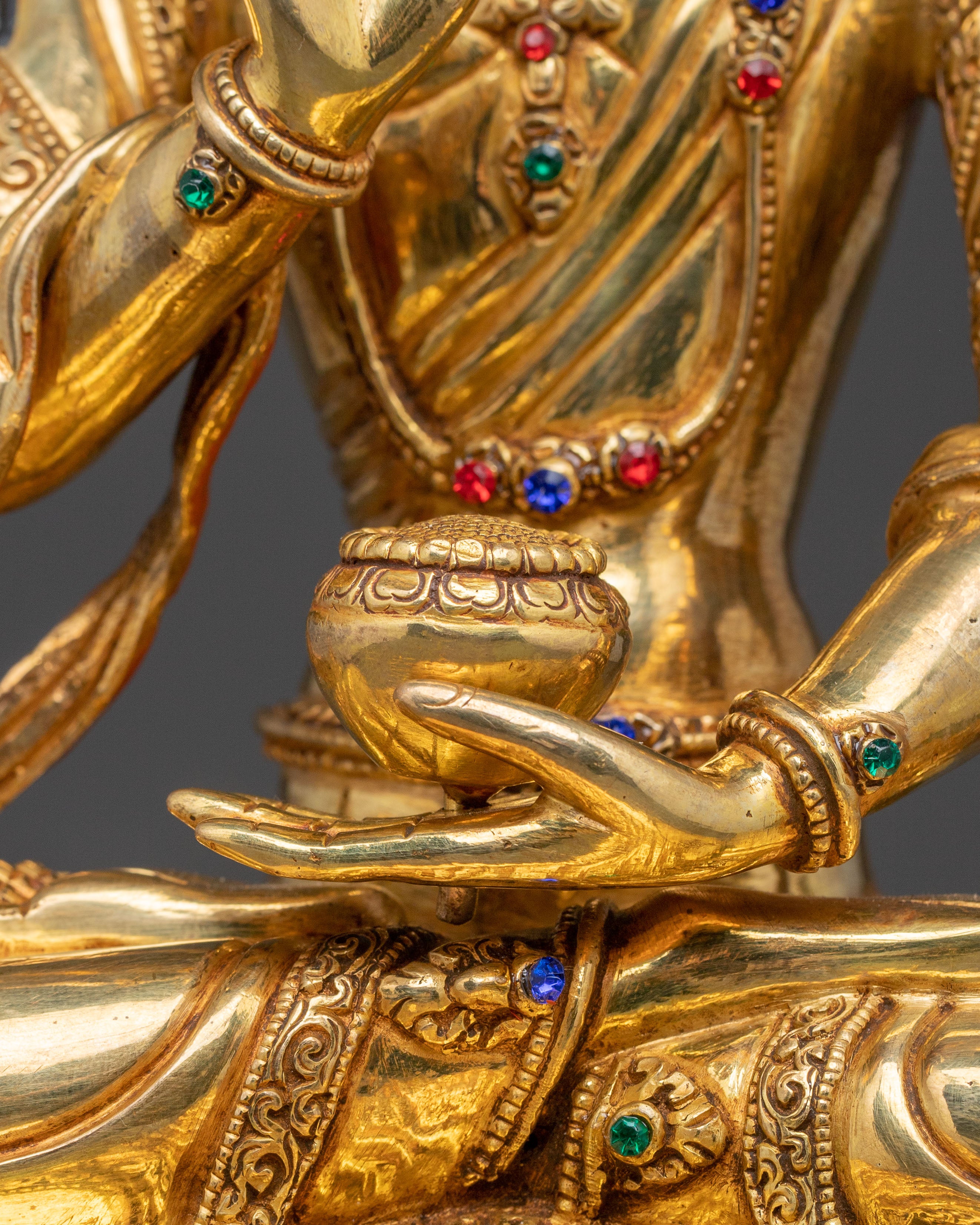 Golden Prajnaparamita Statue | Meditational Decor