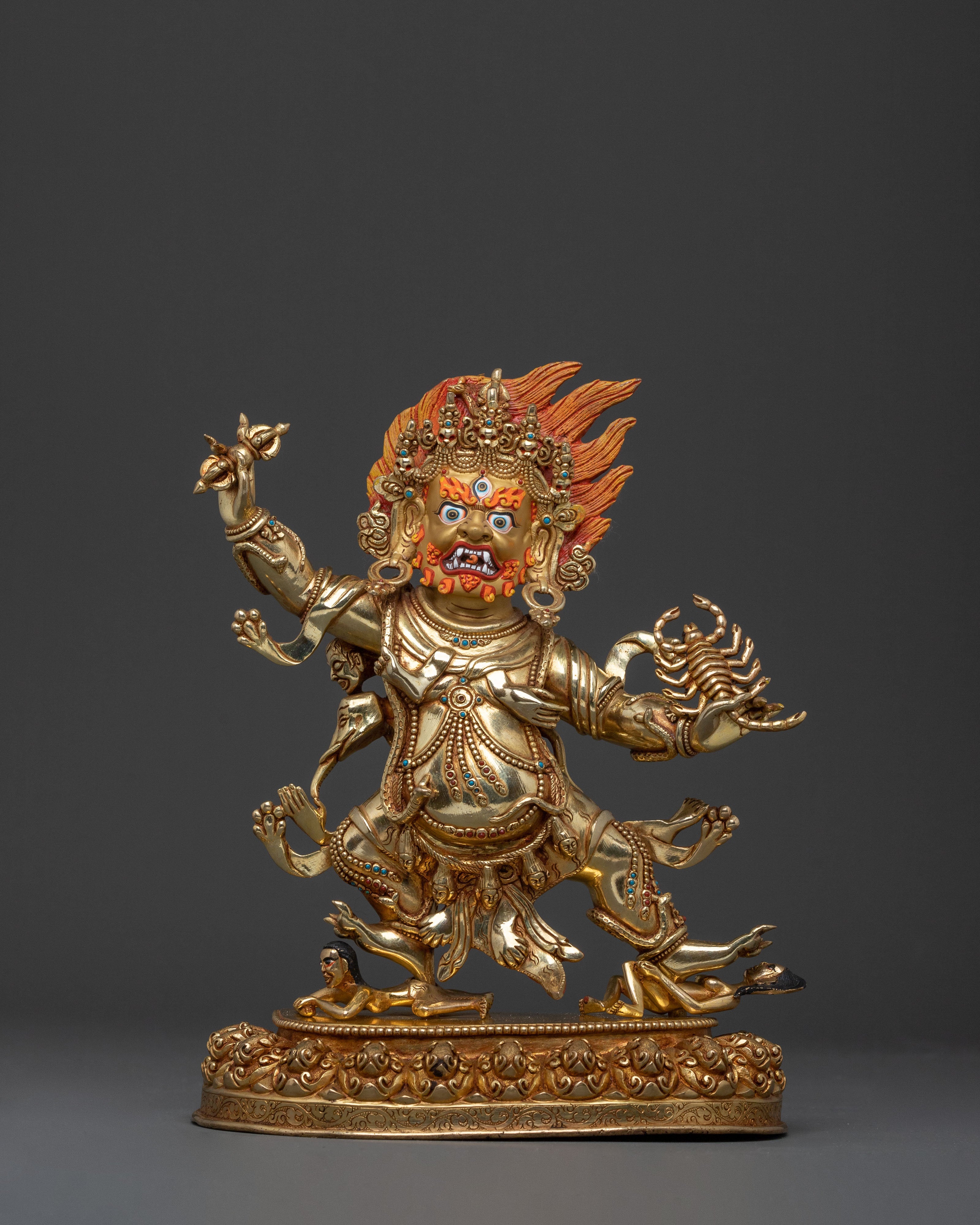 Guru Dragpo Fierce Statue | Made in Nepal