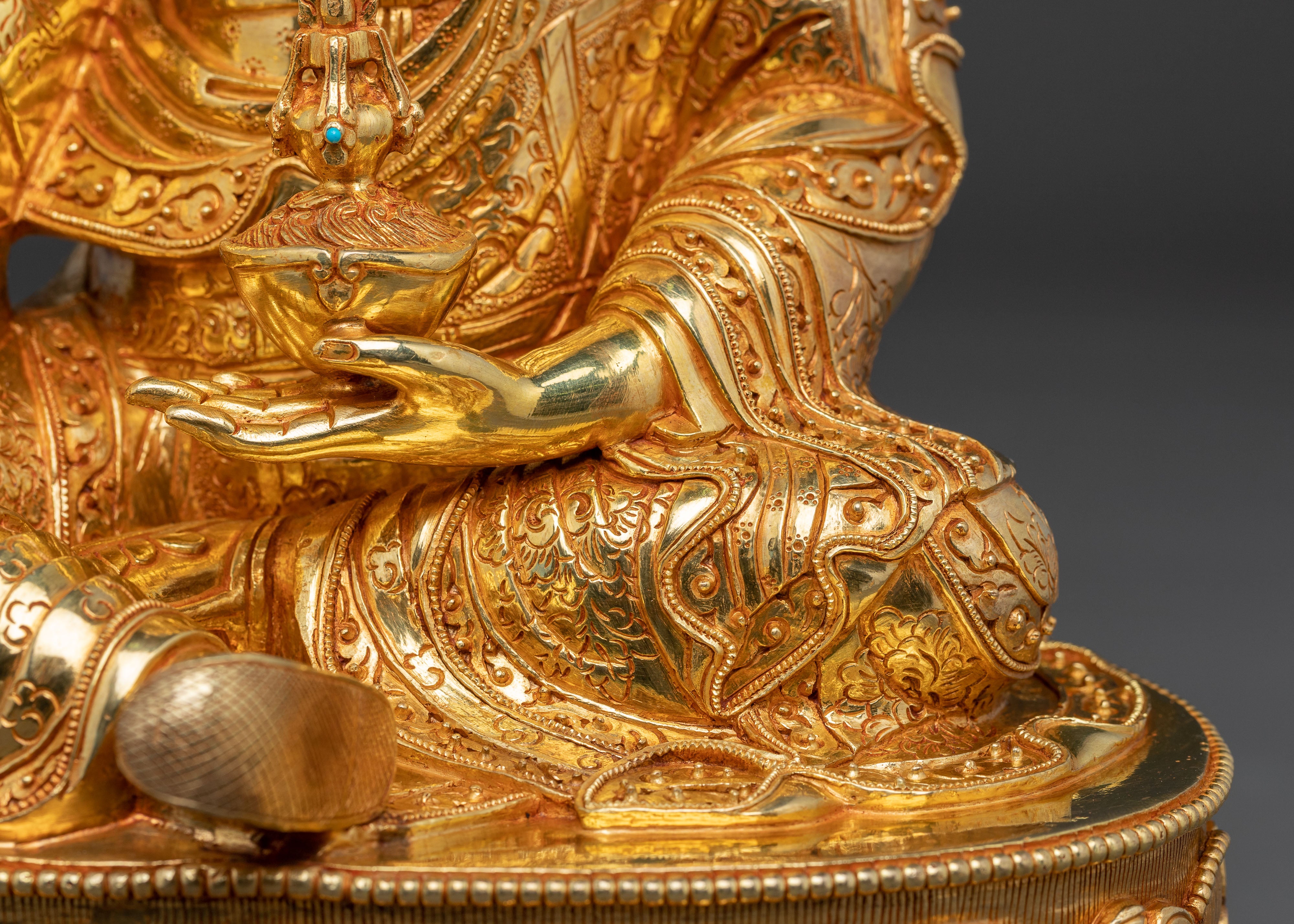 Handmade Statue of Buddhist Master Padmasambhava