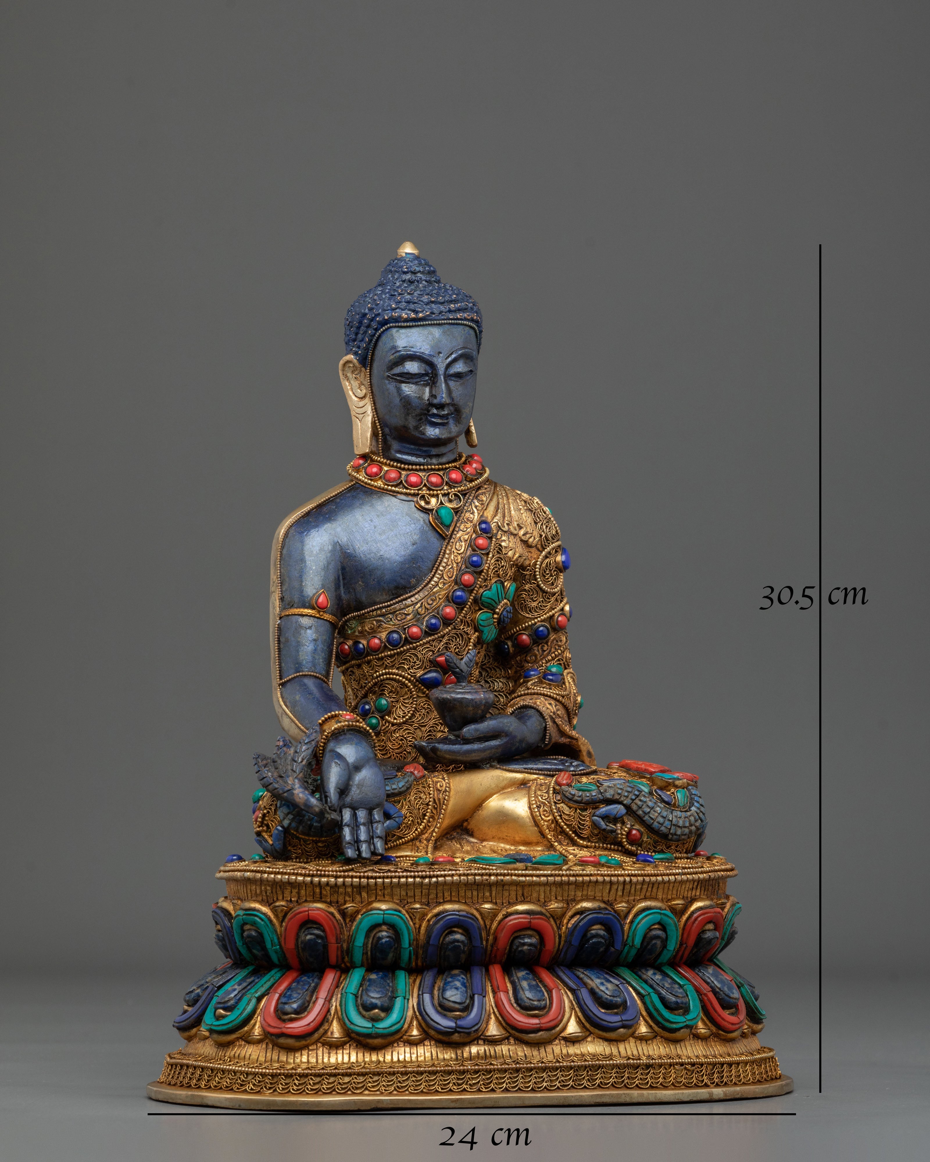 Medicine Buddha Statue: Buddha of Healing and Wisdom