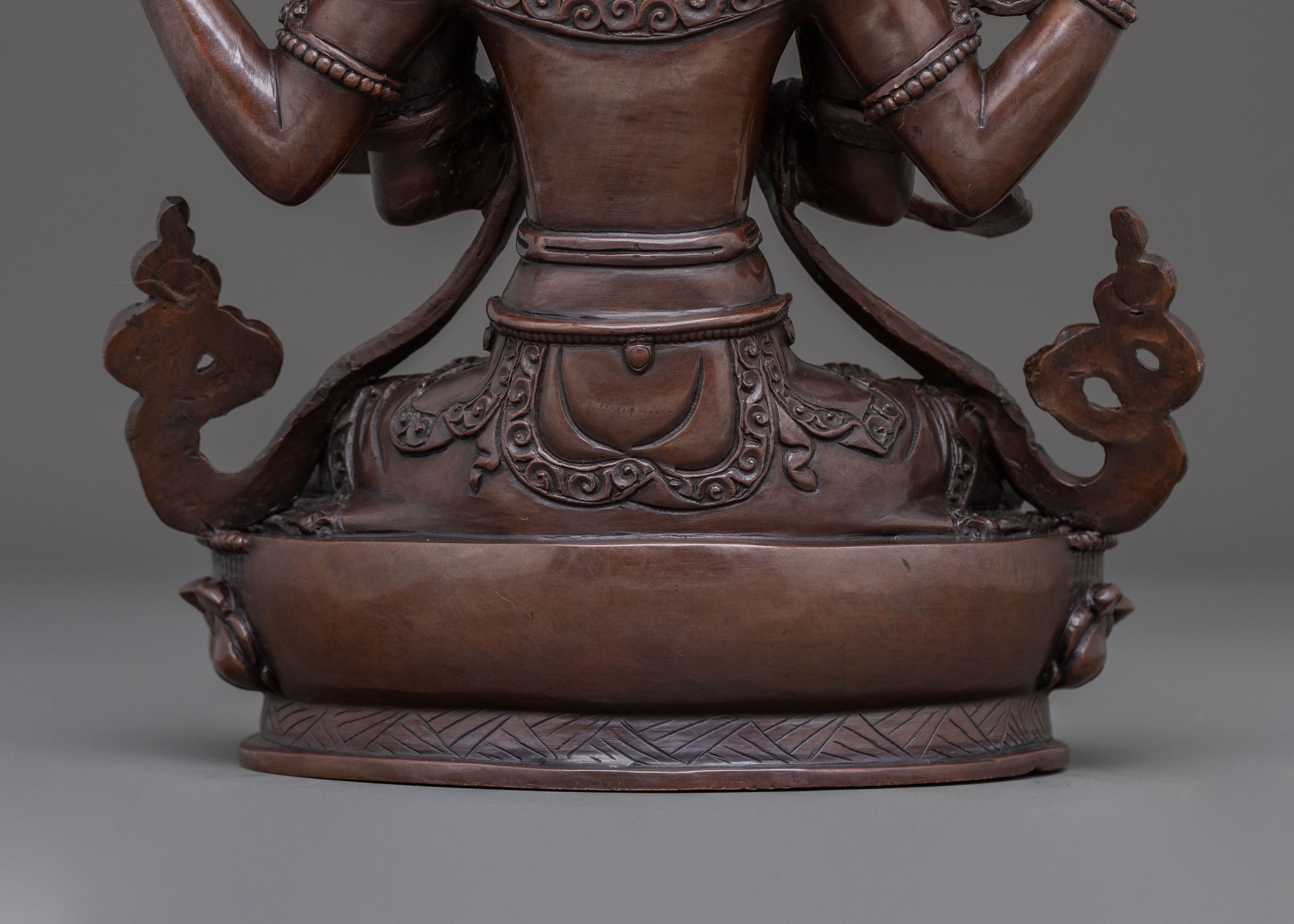 Handmade Chenrezig Statue | Compassionate Bodhisattva