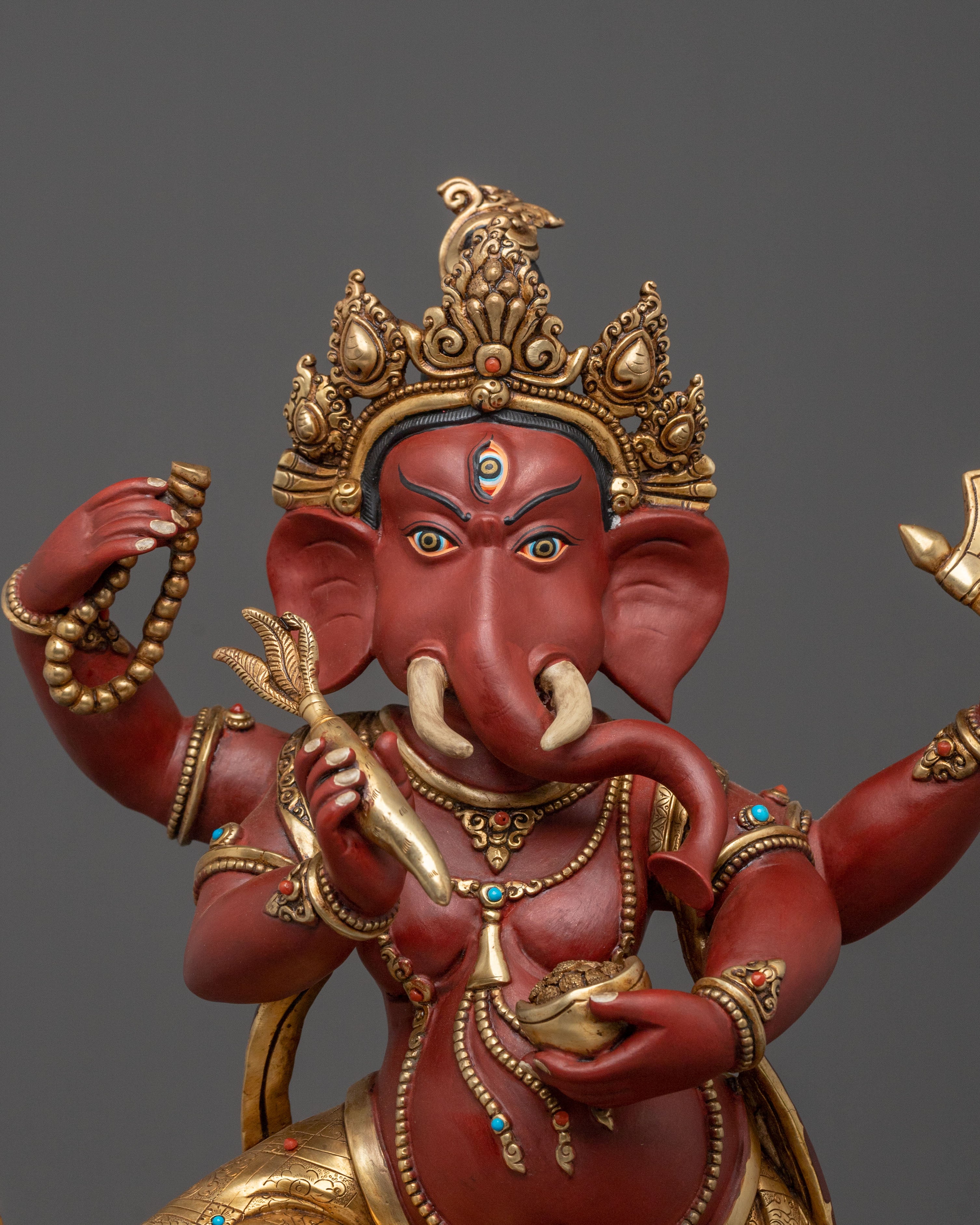 Hindu God Ganesh Sacred Sculpture | Home Decor