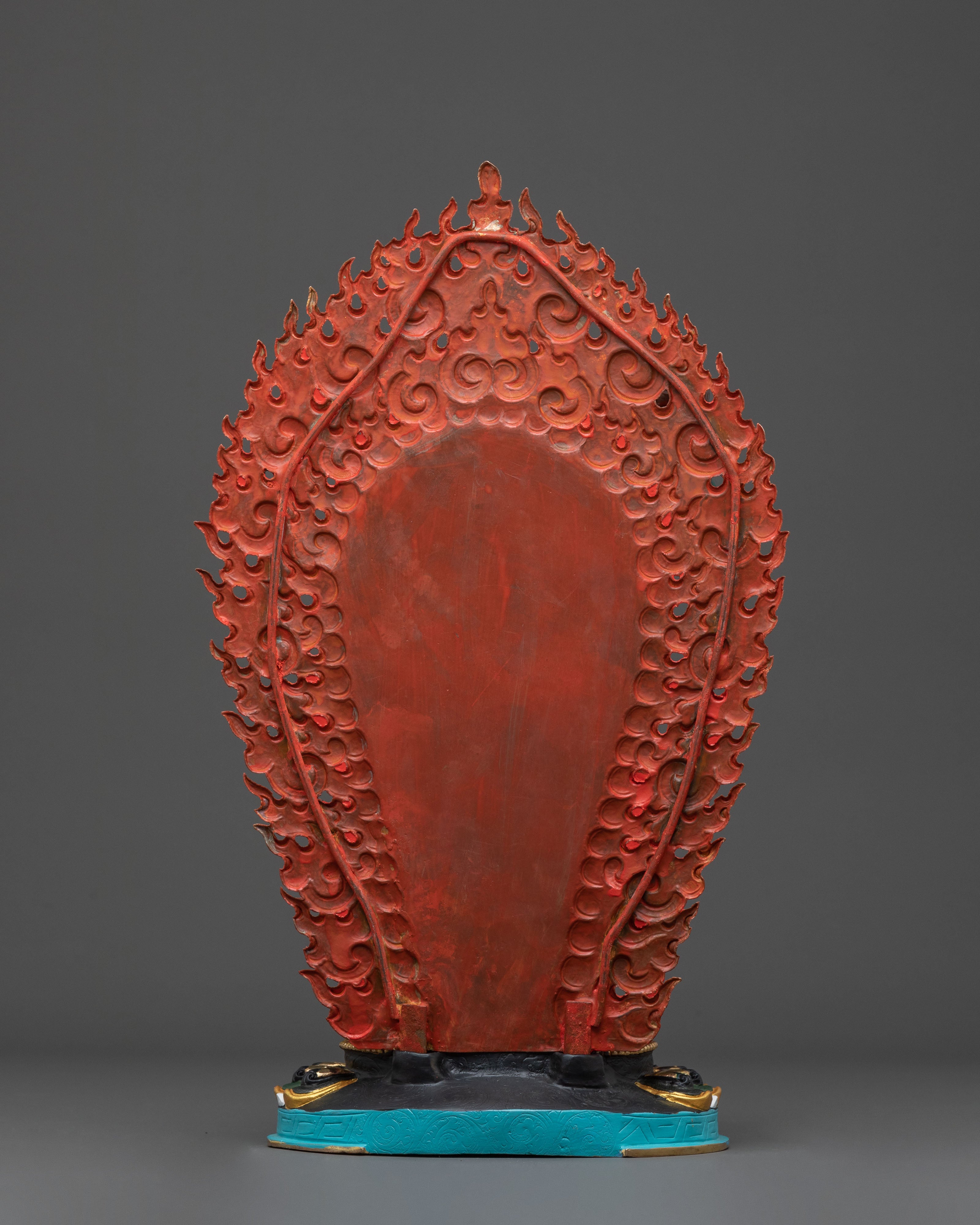 Buddhist Deity Damchen Gyalmo Statue