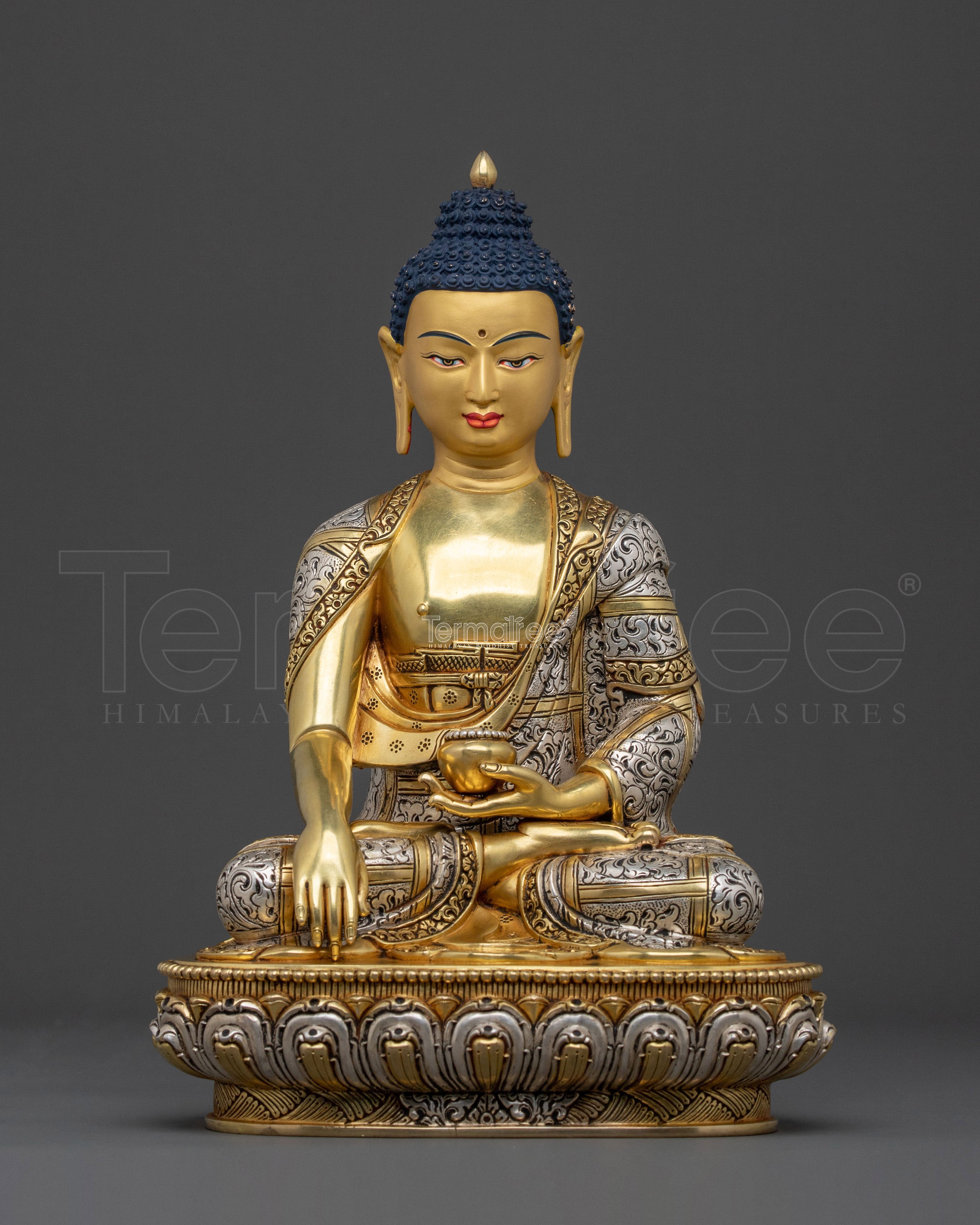 Nepalese Shakyamuni Buddha Meditation Statue
