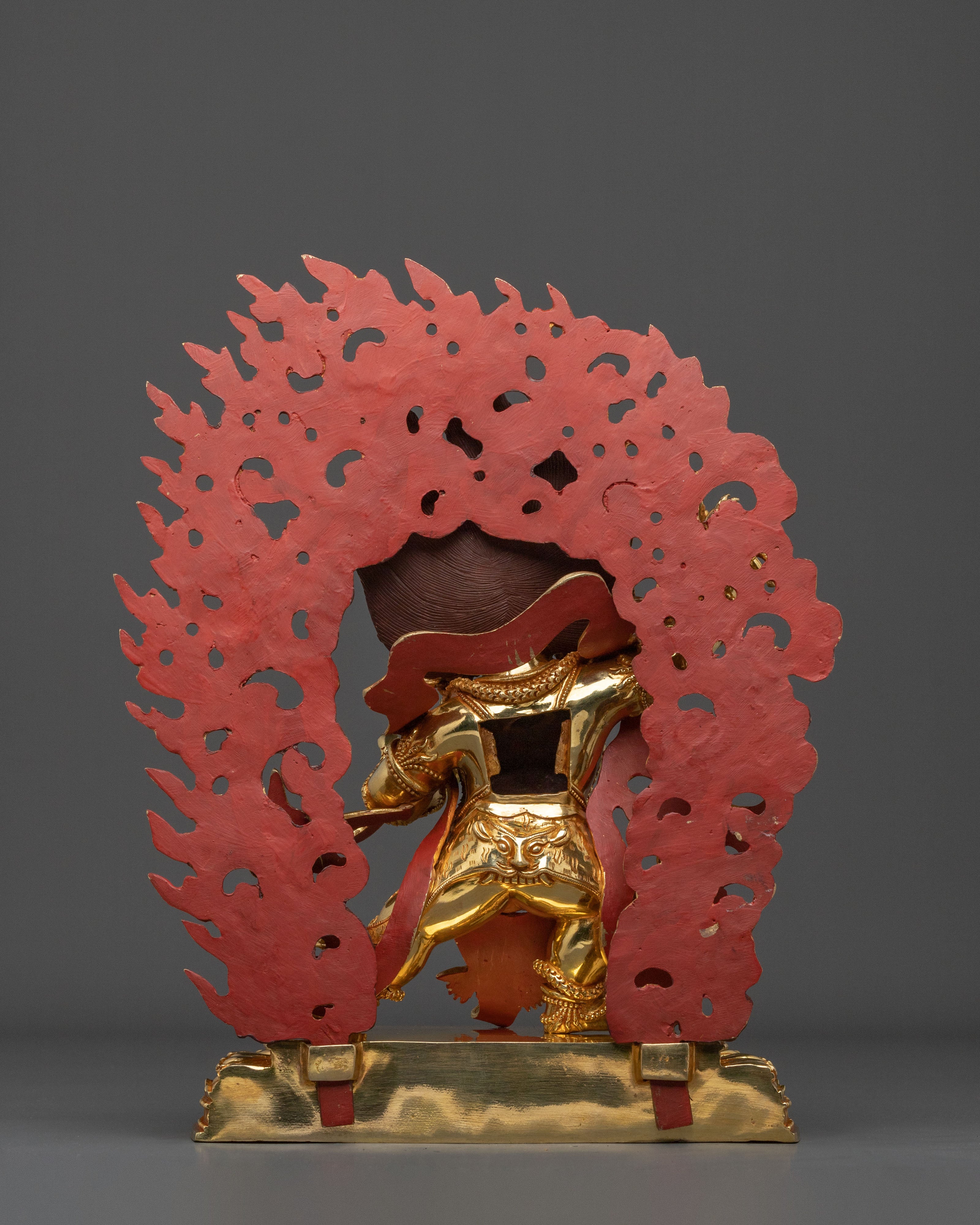 Handcrafted Vajrapani Figurine | Tibetan Buddhist Protector Deity Statue