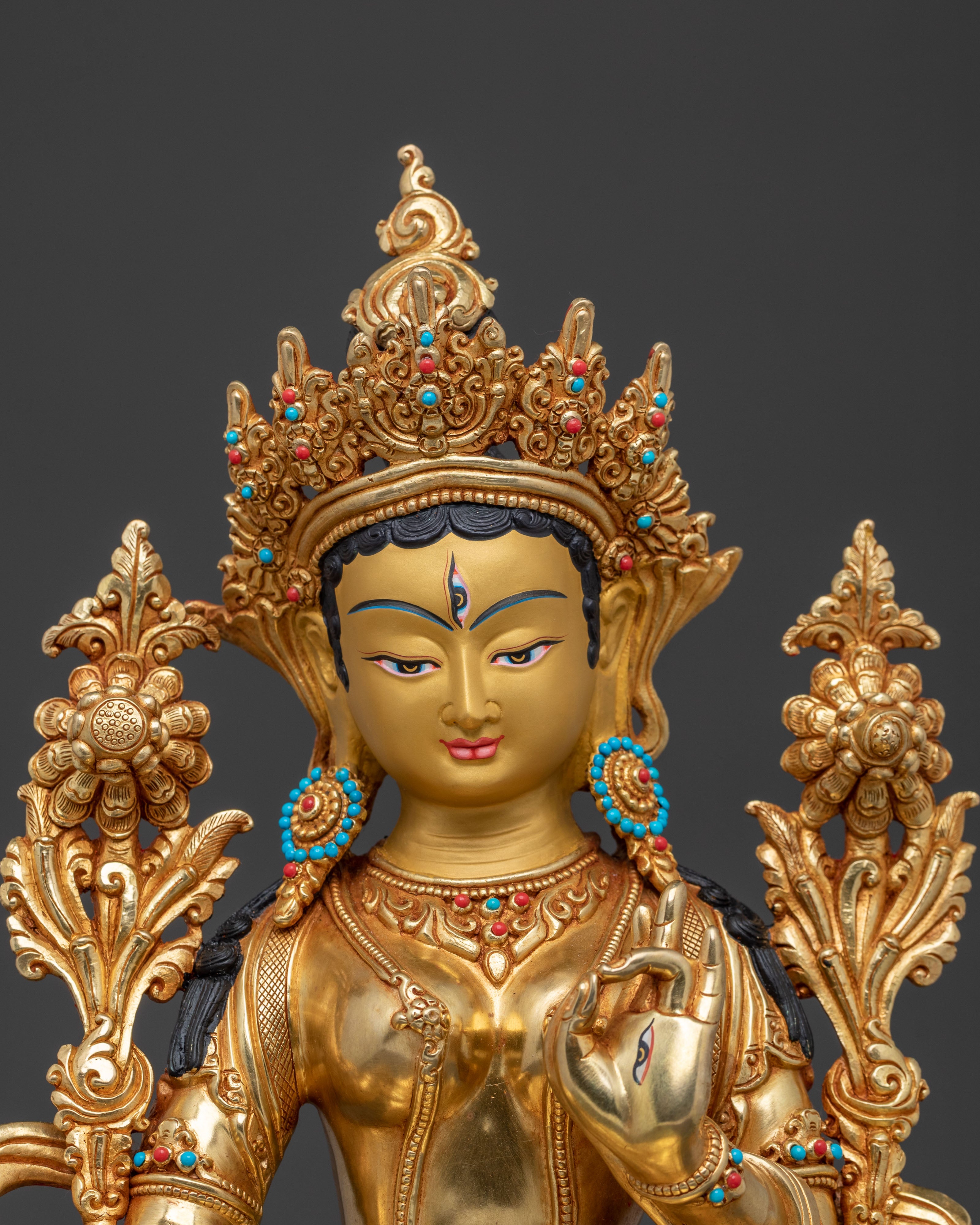 White Tara Pure Compassion Statue | Goddess of Healing and Long Life