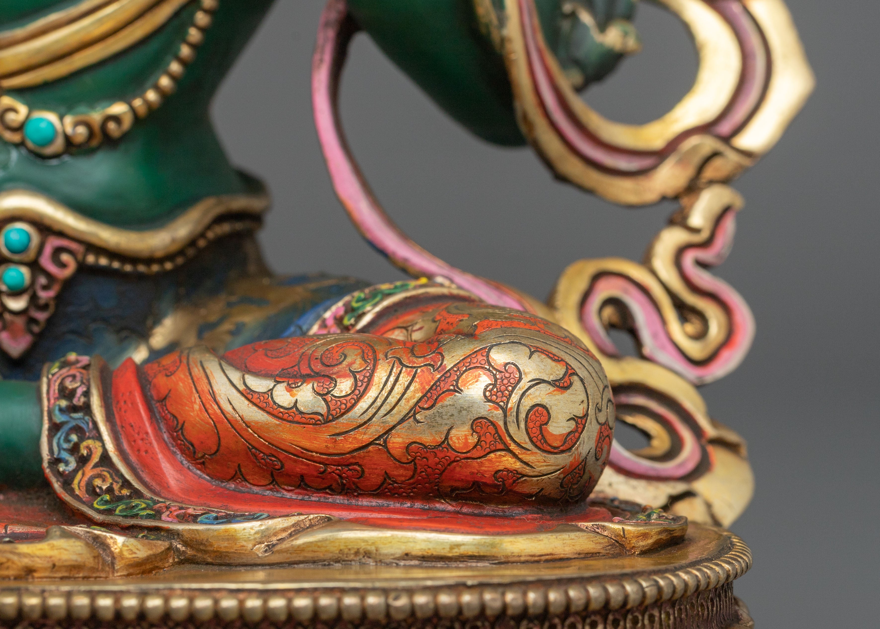 Green Tara Statue: Mother of Liberation