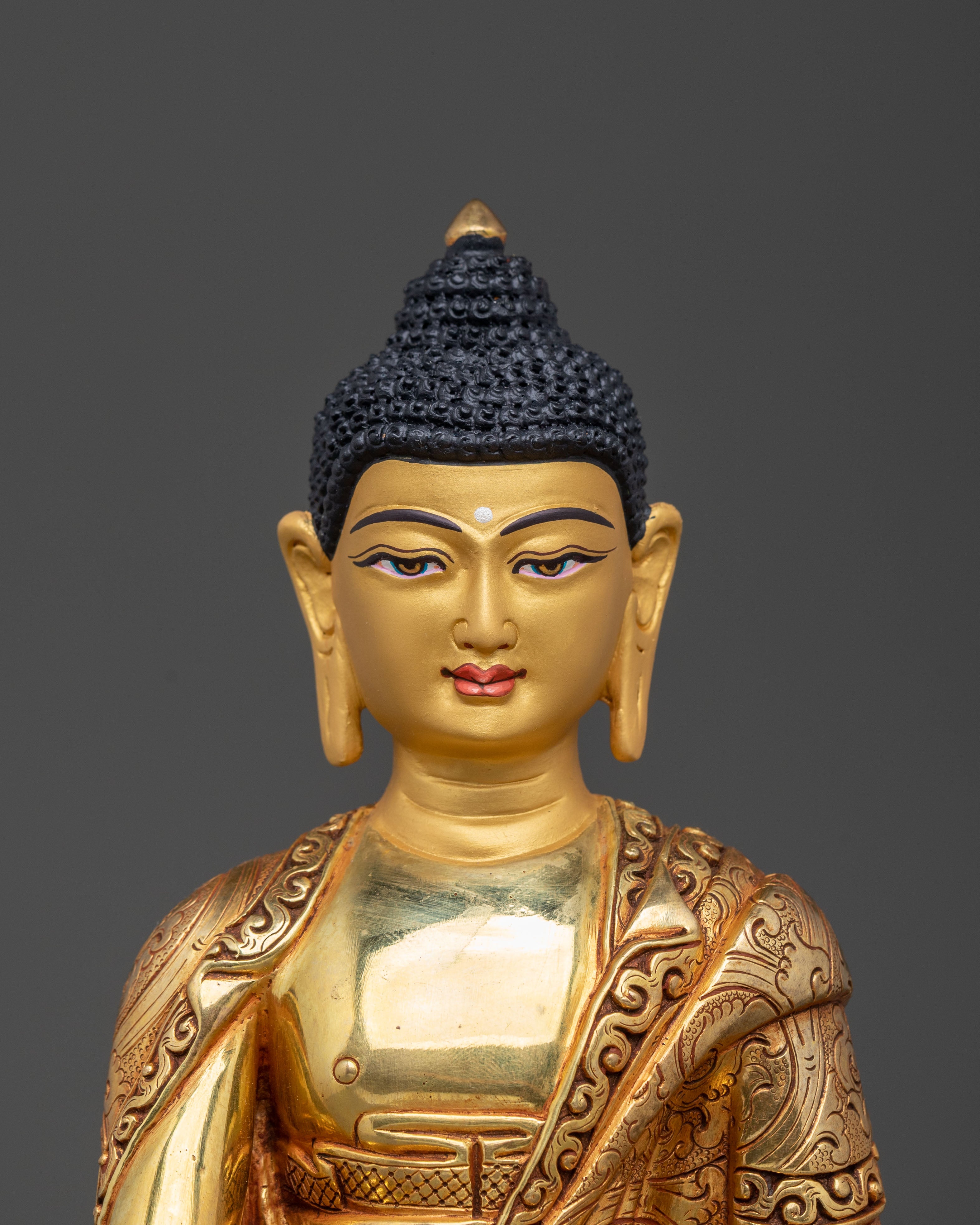 Shakyamuni Buddha Meditation Statue | Altar Decor
