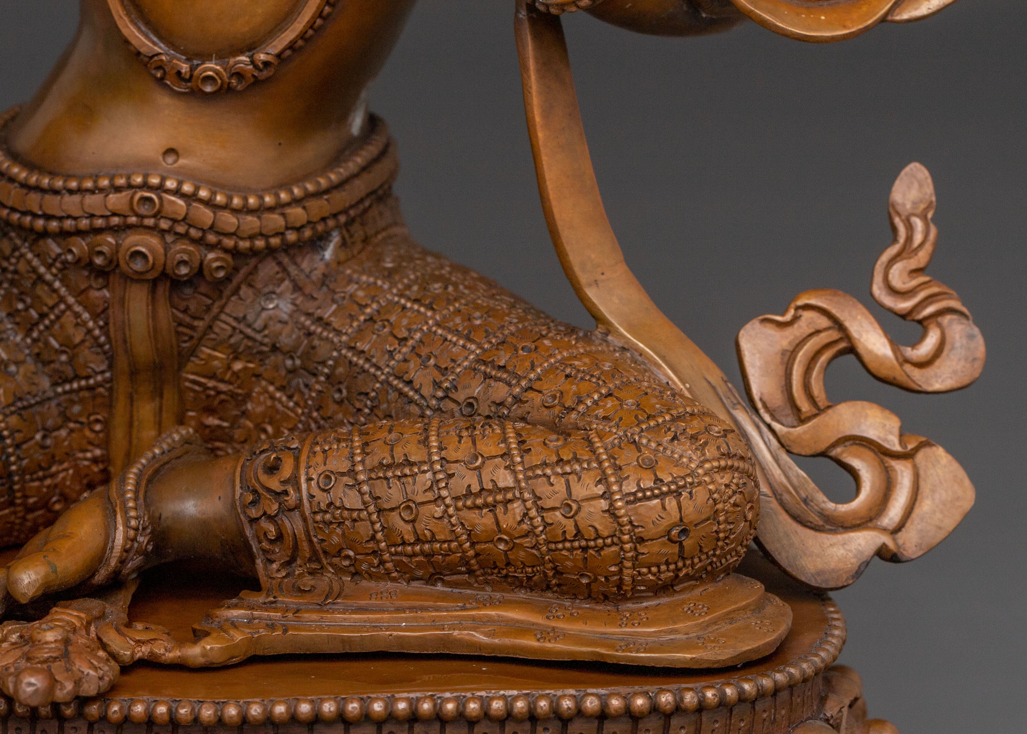 Savior Green Tara Copper Statue | Meditation Elegance