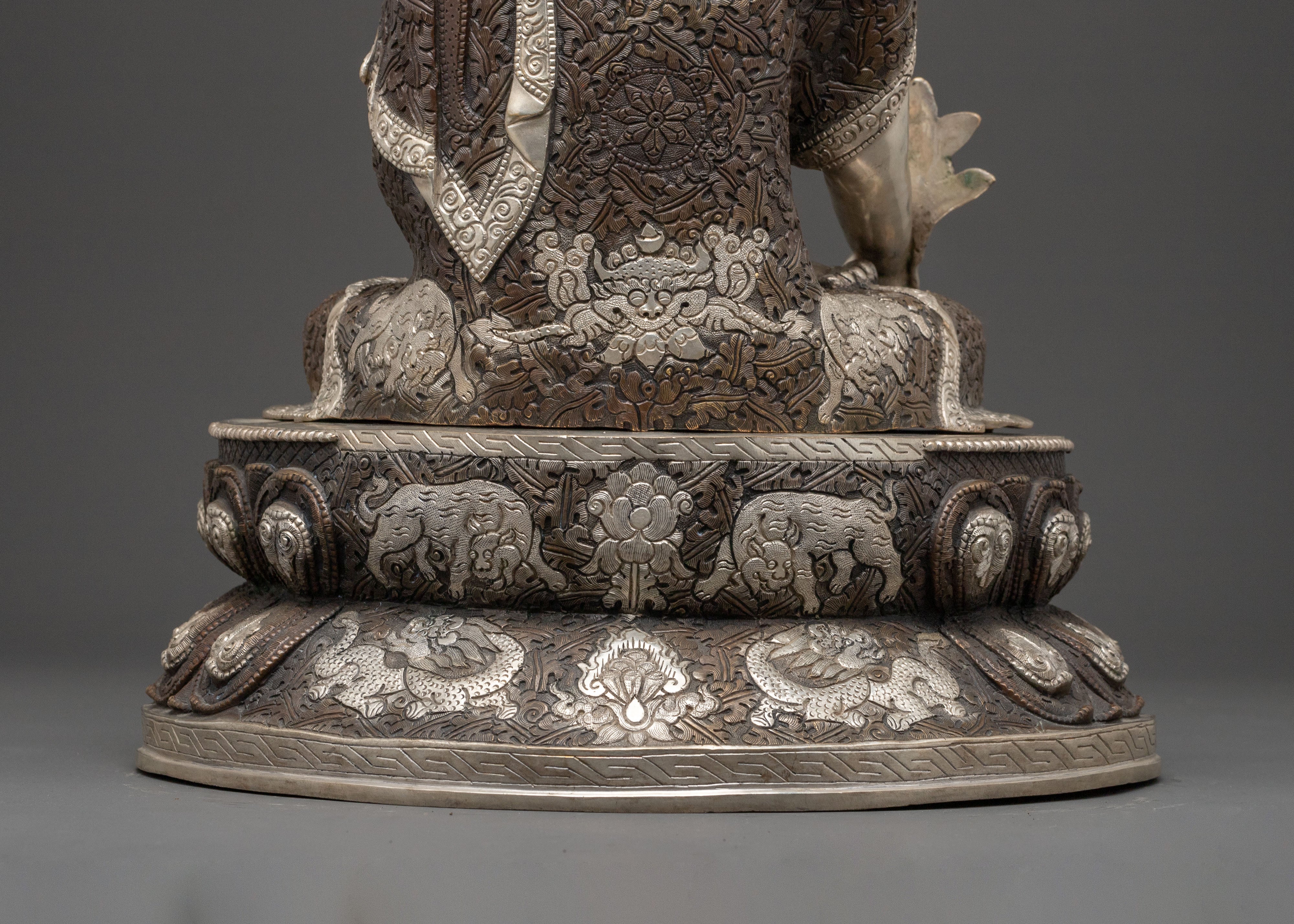 Medicine Buddha: Handcrafted Healing Sculpture