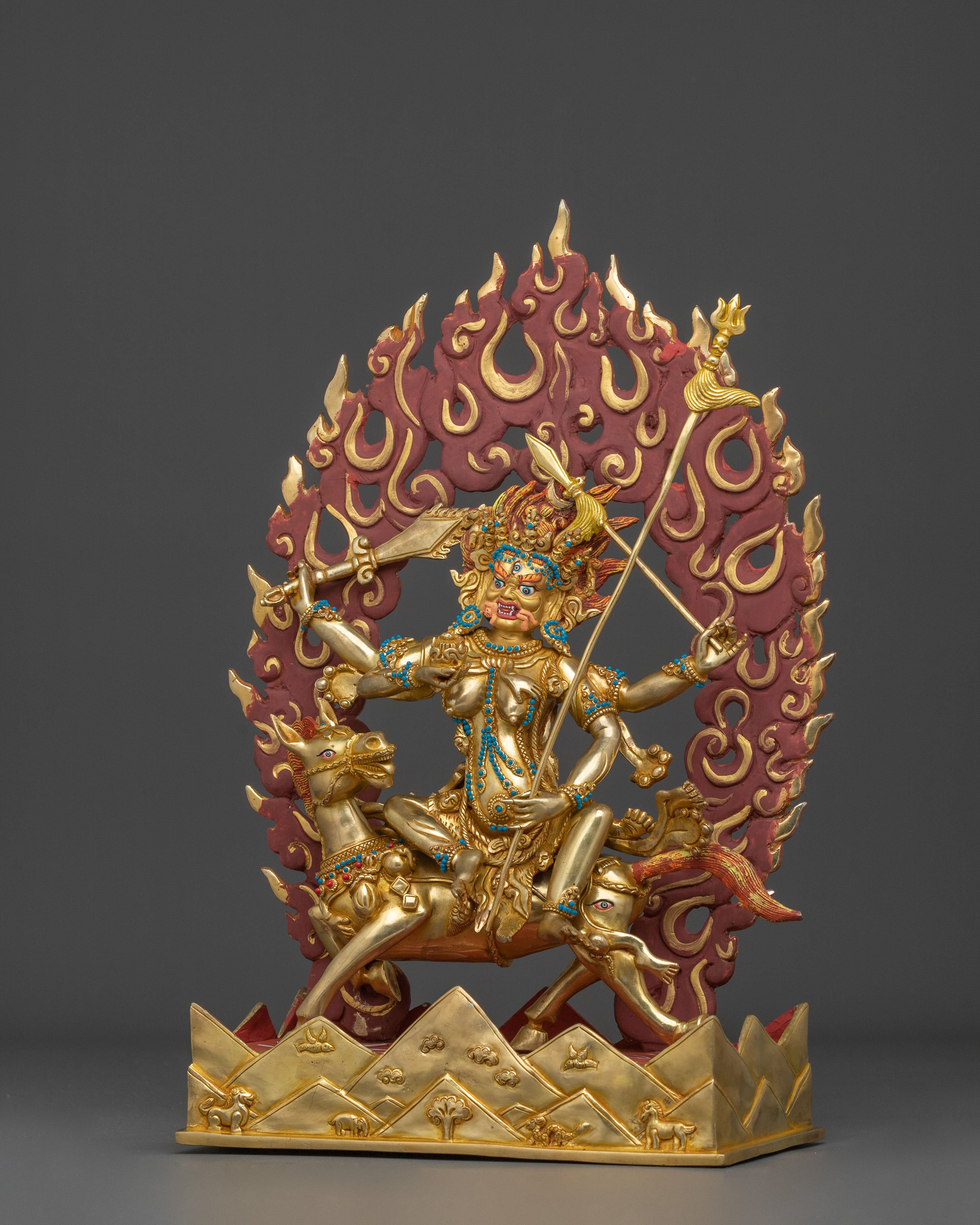 Palden Lhamo Sacred Statue | Home Decor