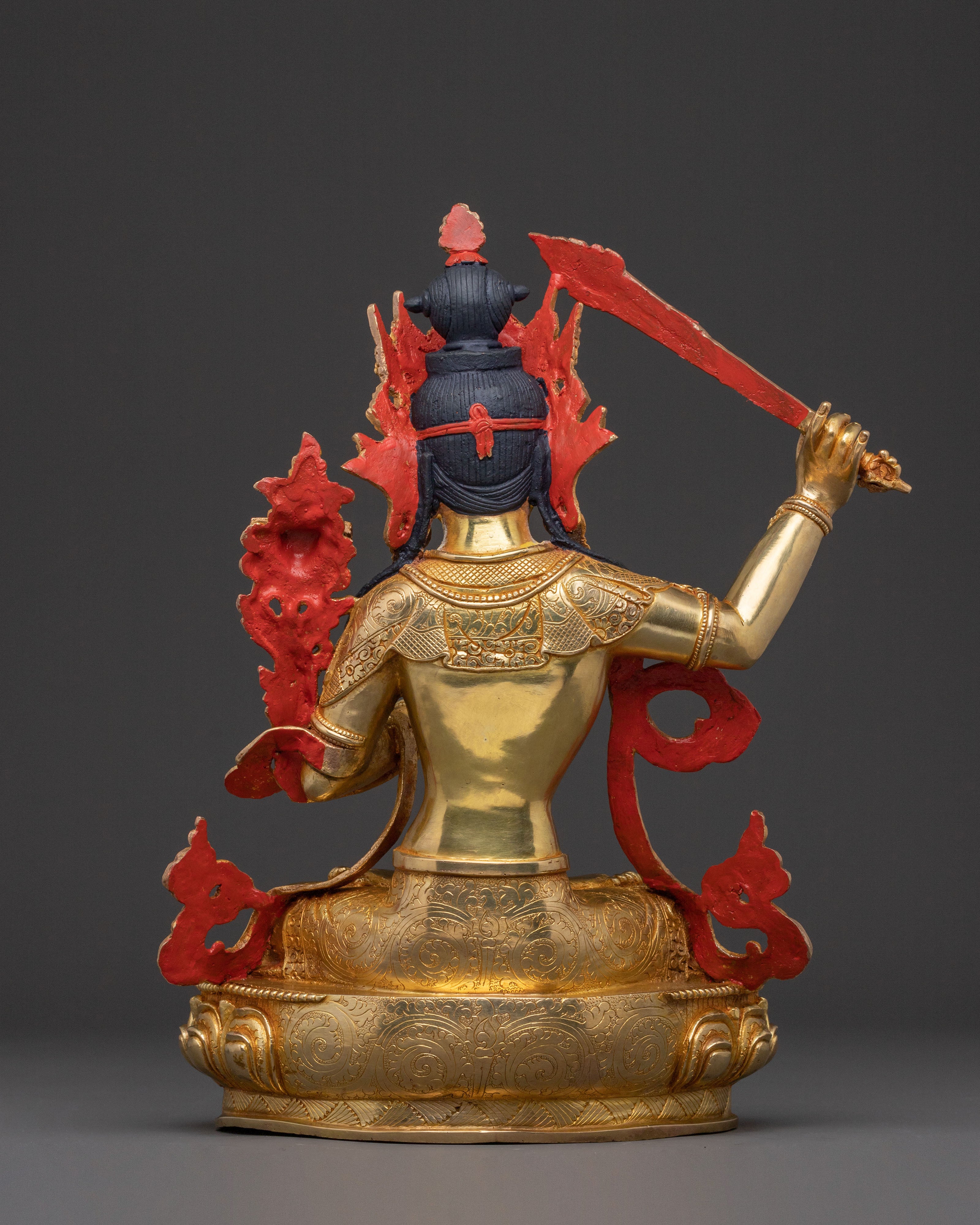 The Sword of Wisdom Manjushri Statue