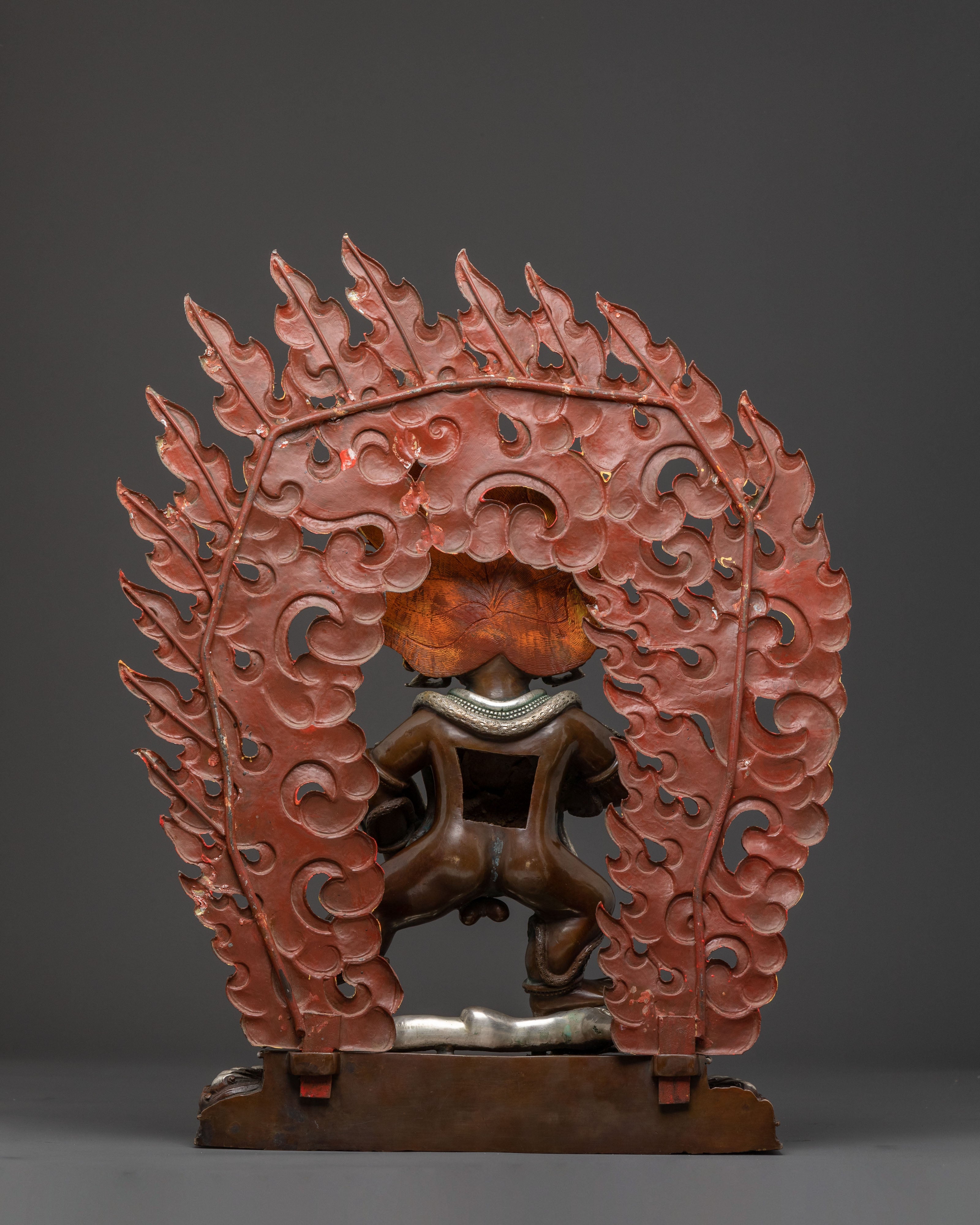 Black Dzambhala Handcrafted Statue – Oxidized Copper