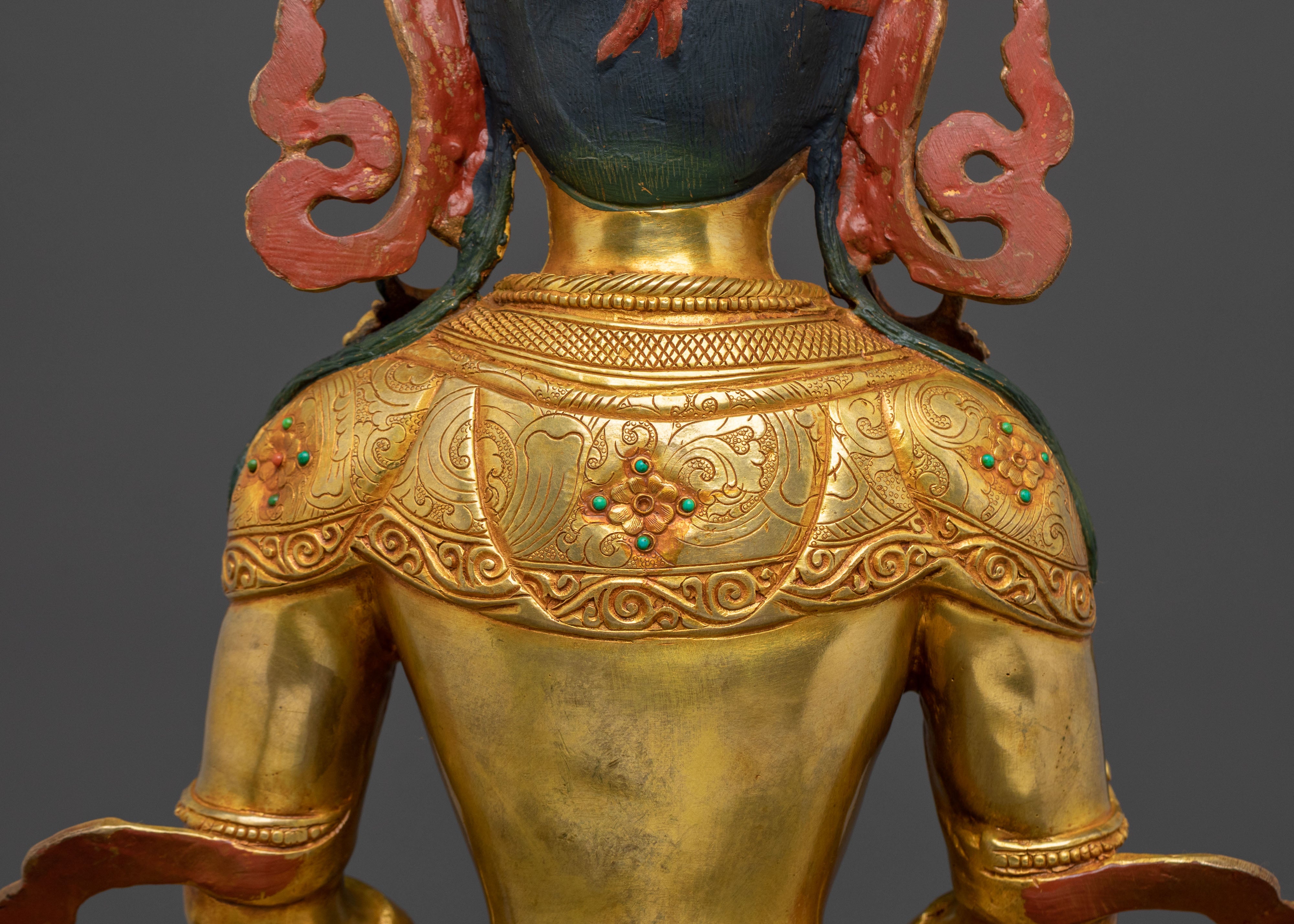 Amitayus Golden Statue | Buddhist Longevity