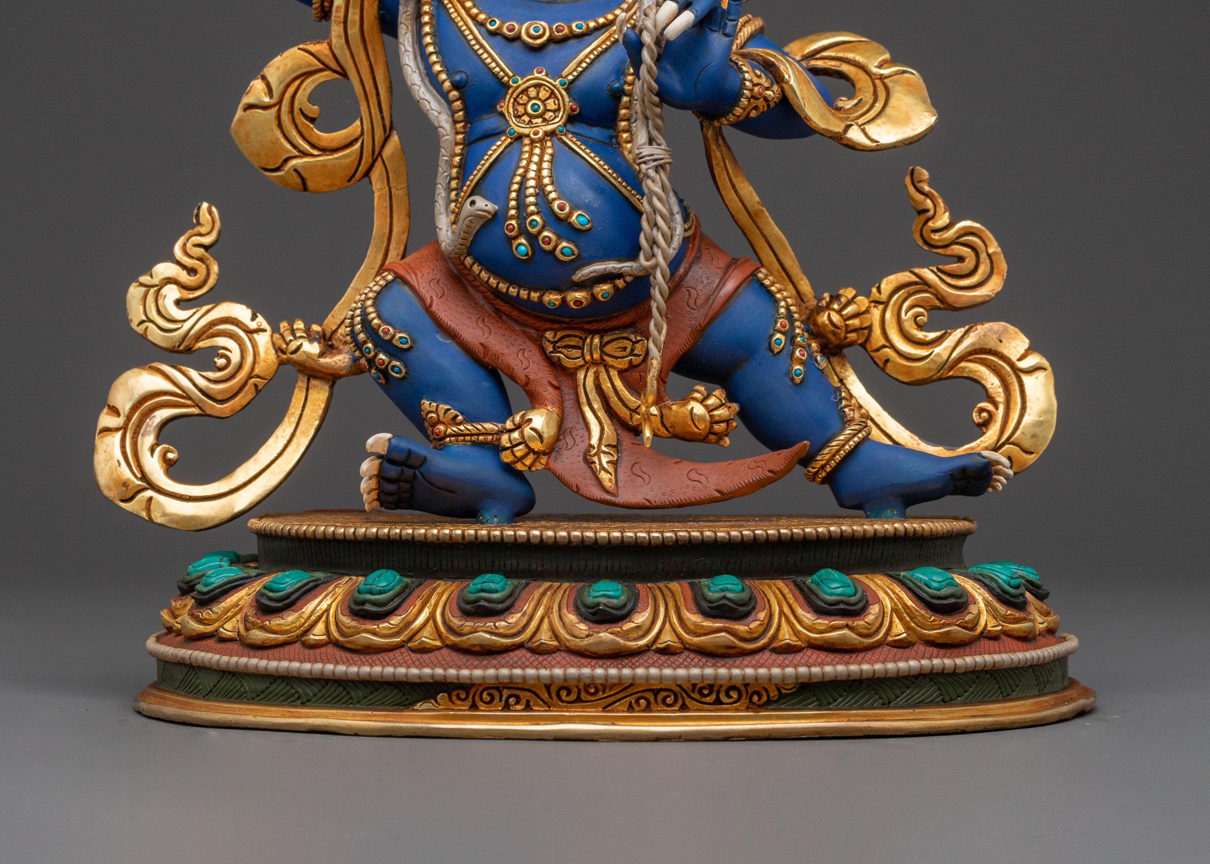 Vajrapani Statue for Meditation – Handcrafted Copper Art