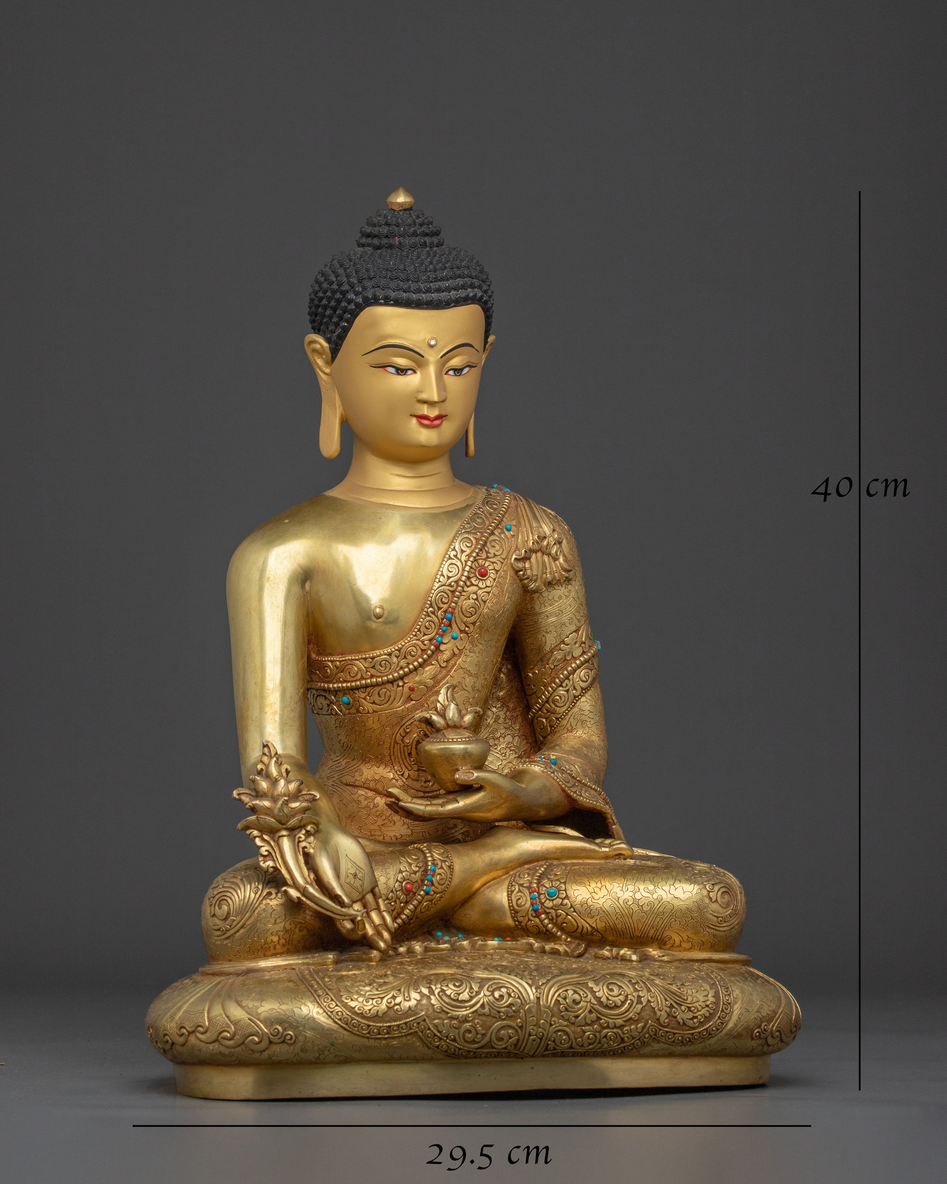 Medicine Buddha Healing Deity Statue | Buddha of Healing