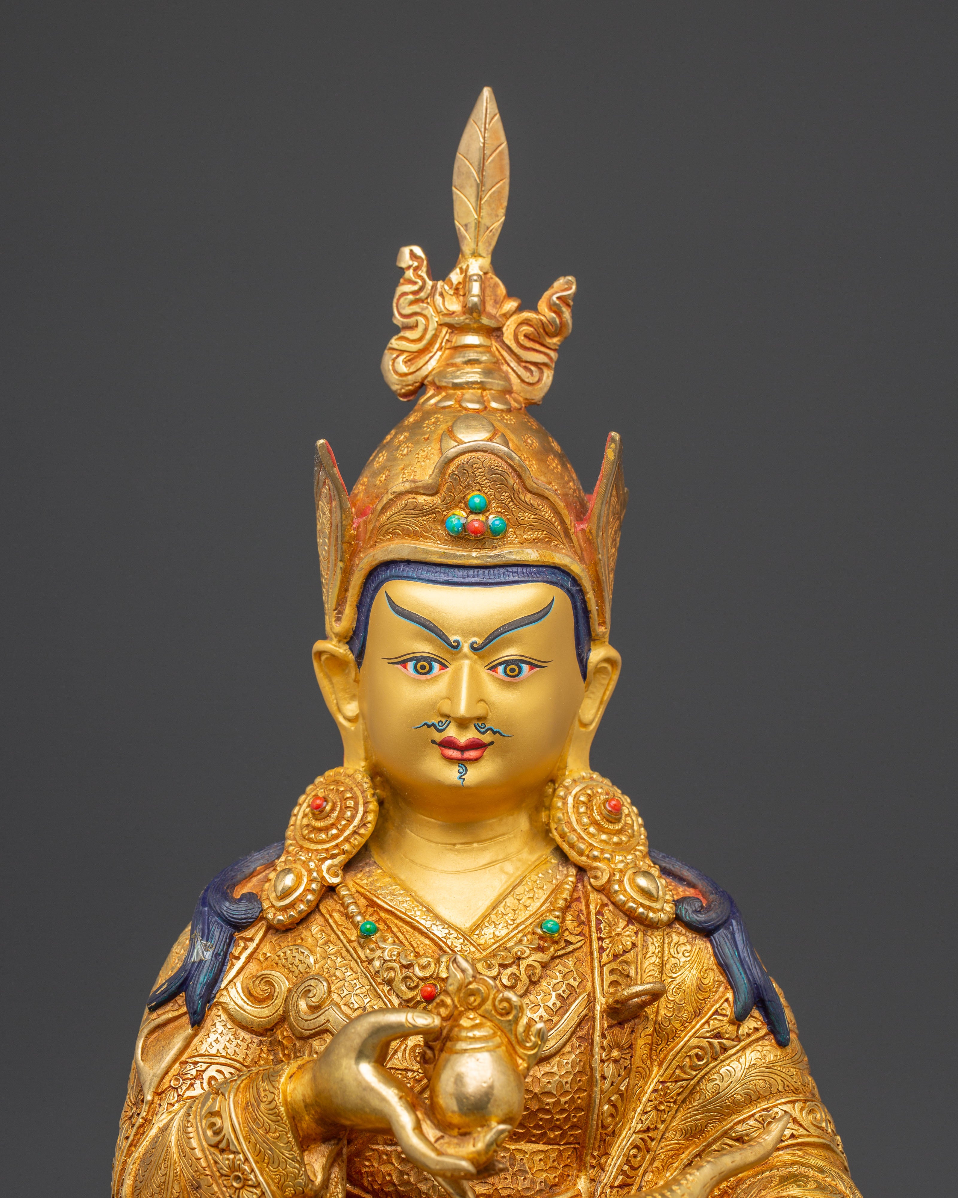 Statue of Guru Norla Manifestation of Guru Rinpoche | Divine Healer