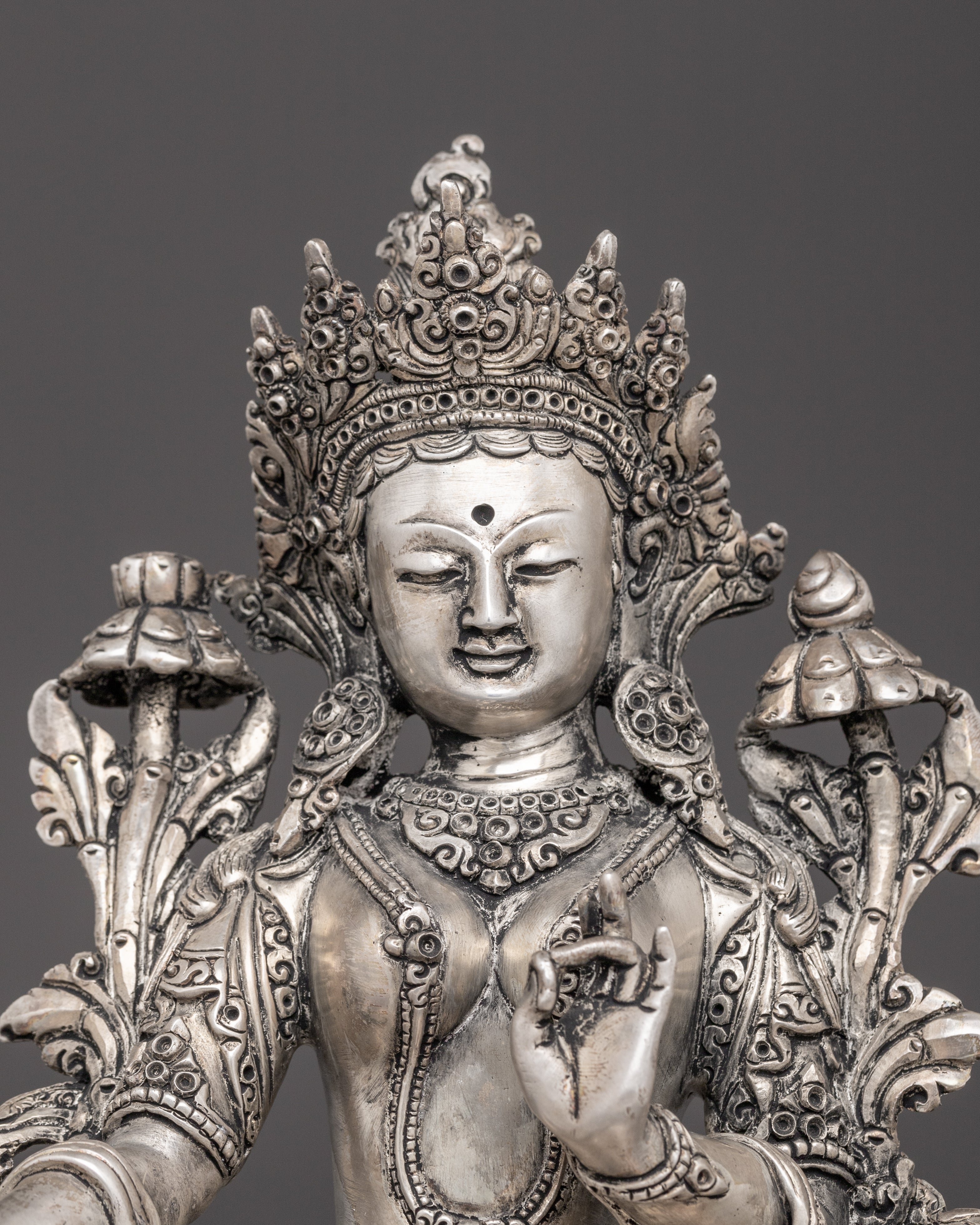 Copper Statue of Shyama Tara | Mother of All Buddhas