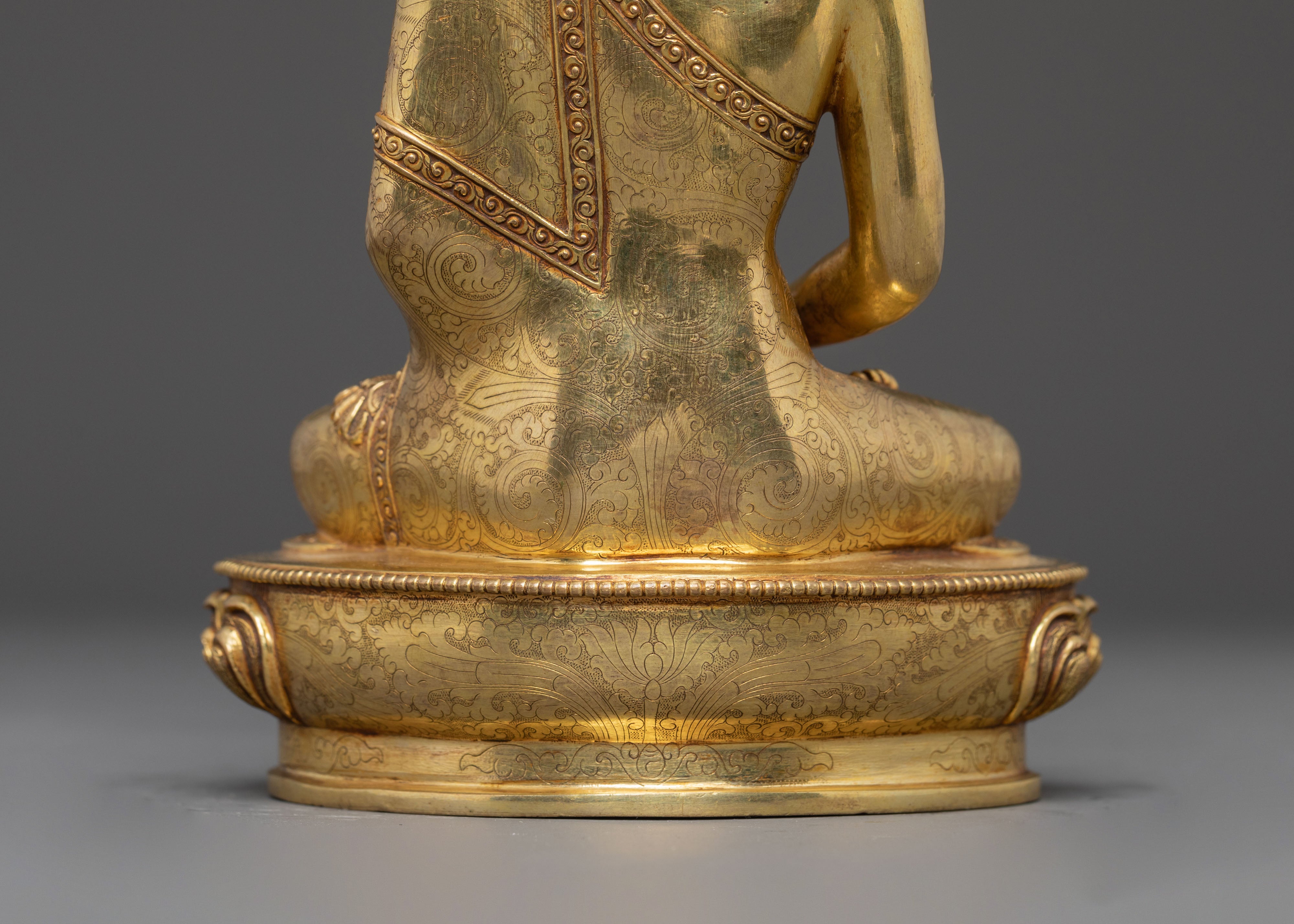Himalayan Amitabha Buddha Golden Statue | The Buddha of Infinite Light