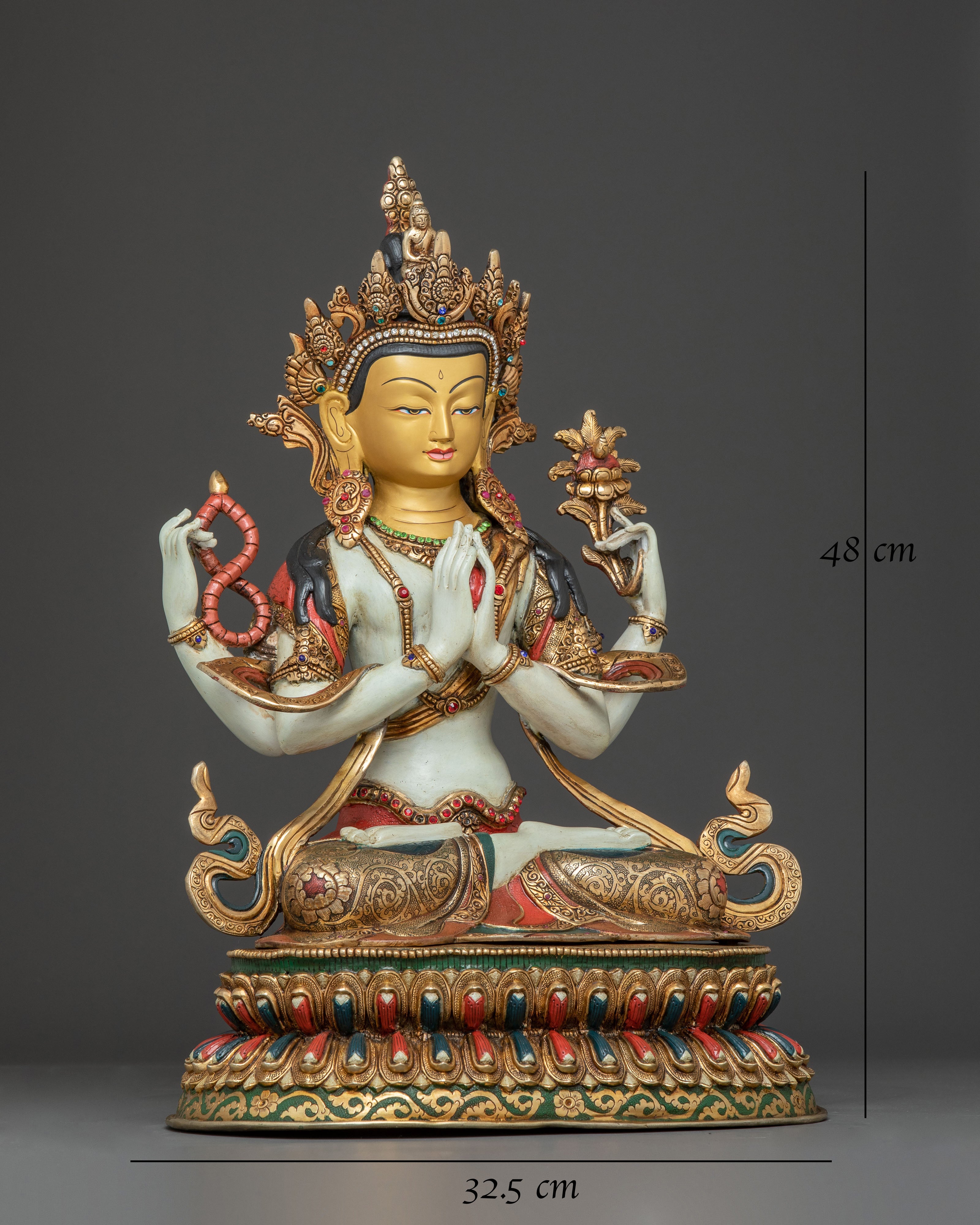 Chenrezig Statue For Meditation