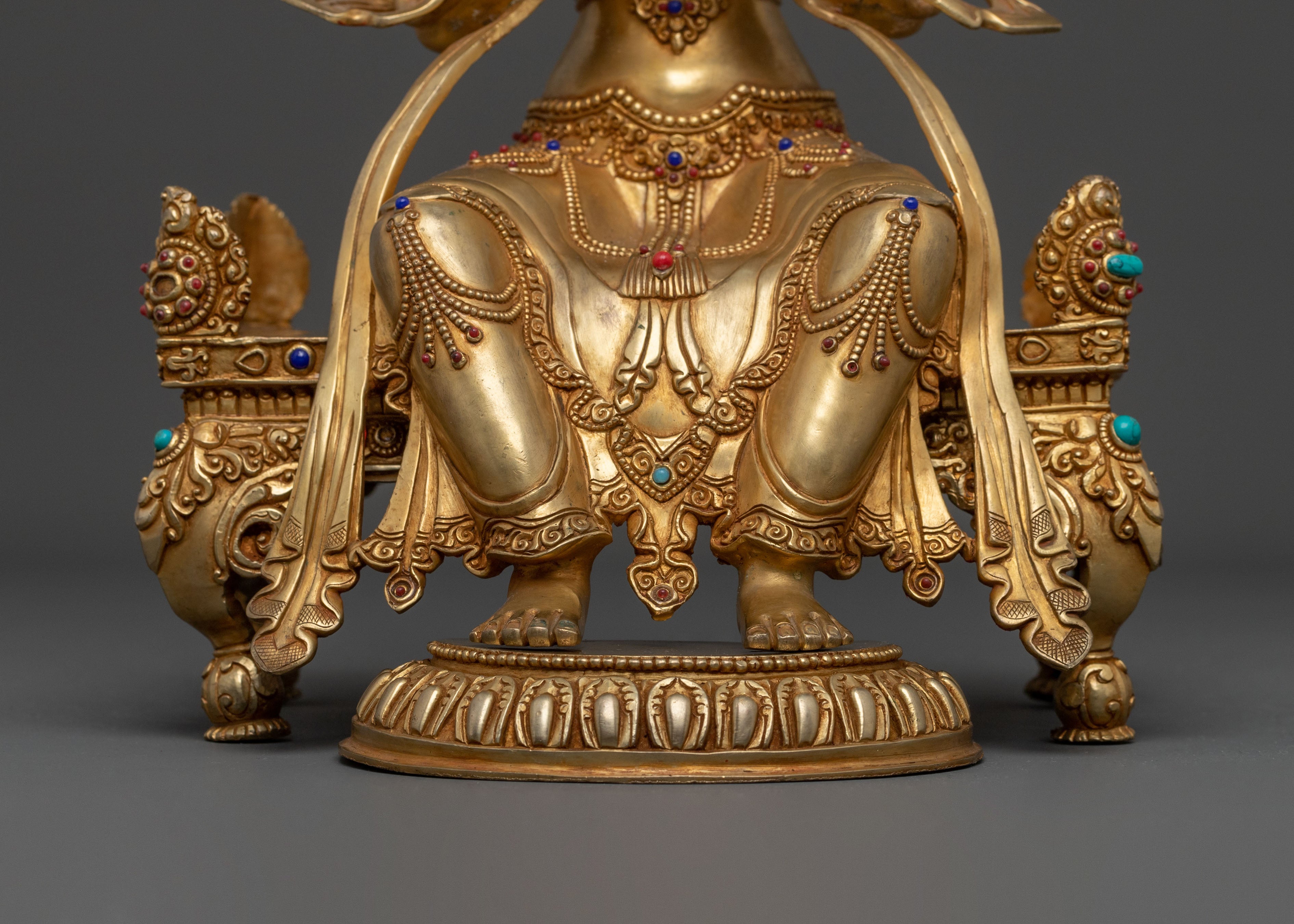 Buddha from Future Maitreya Statue in Pure 24K Gold