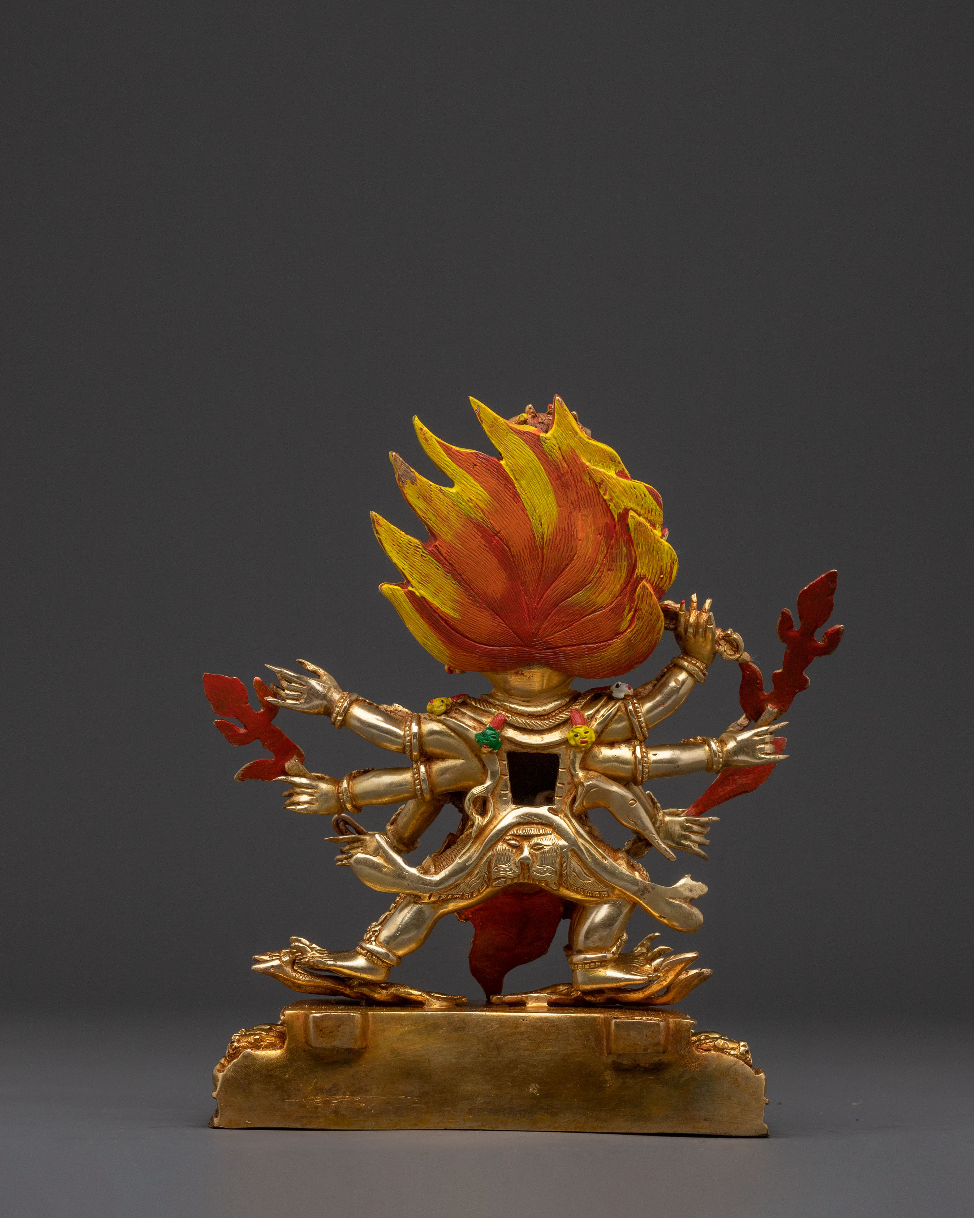 Tantric Statue of Hayagriva - Golden Reverence