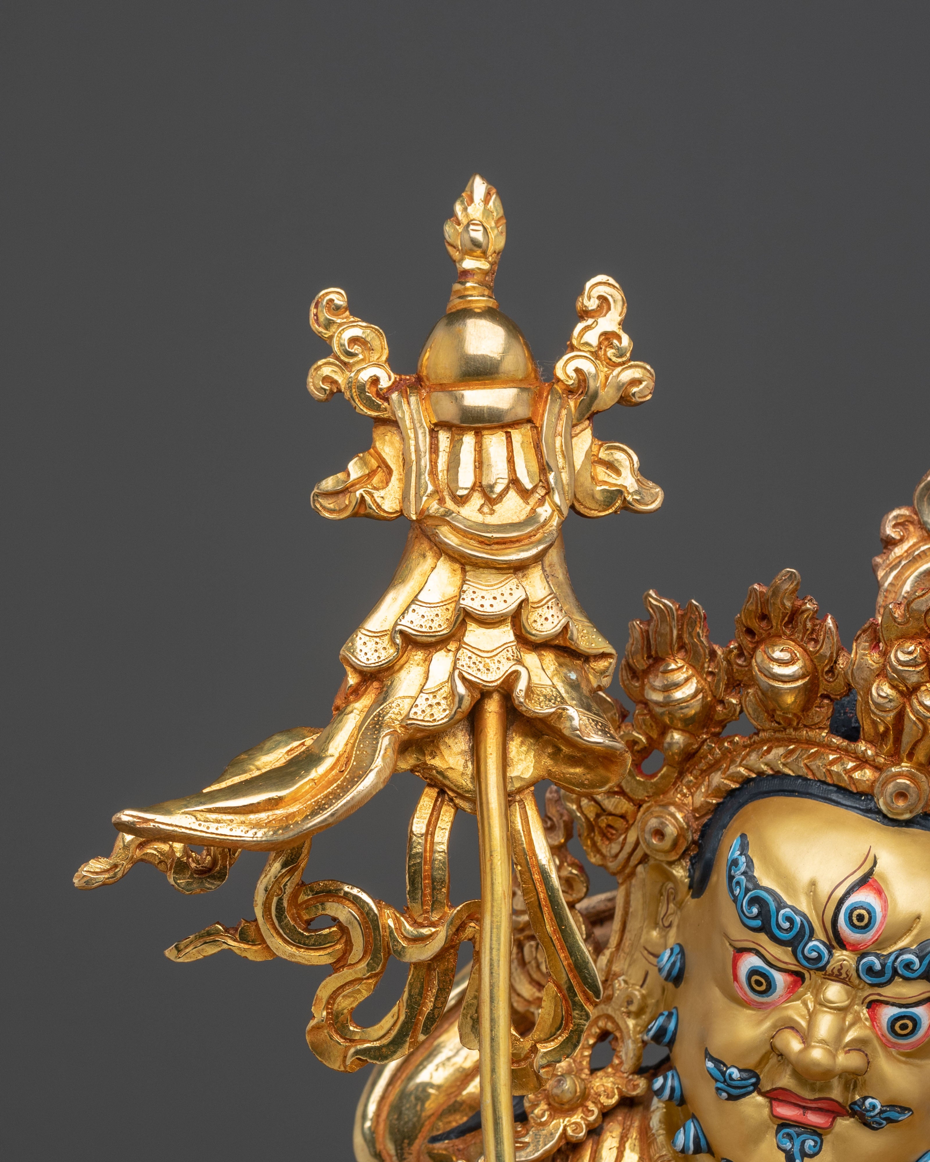 Namtoshe Northern Heavenly King Sculpture | Symbol of Prosperity and Protection