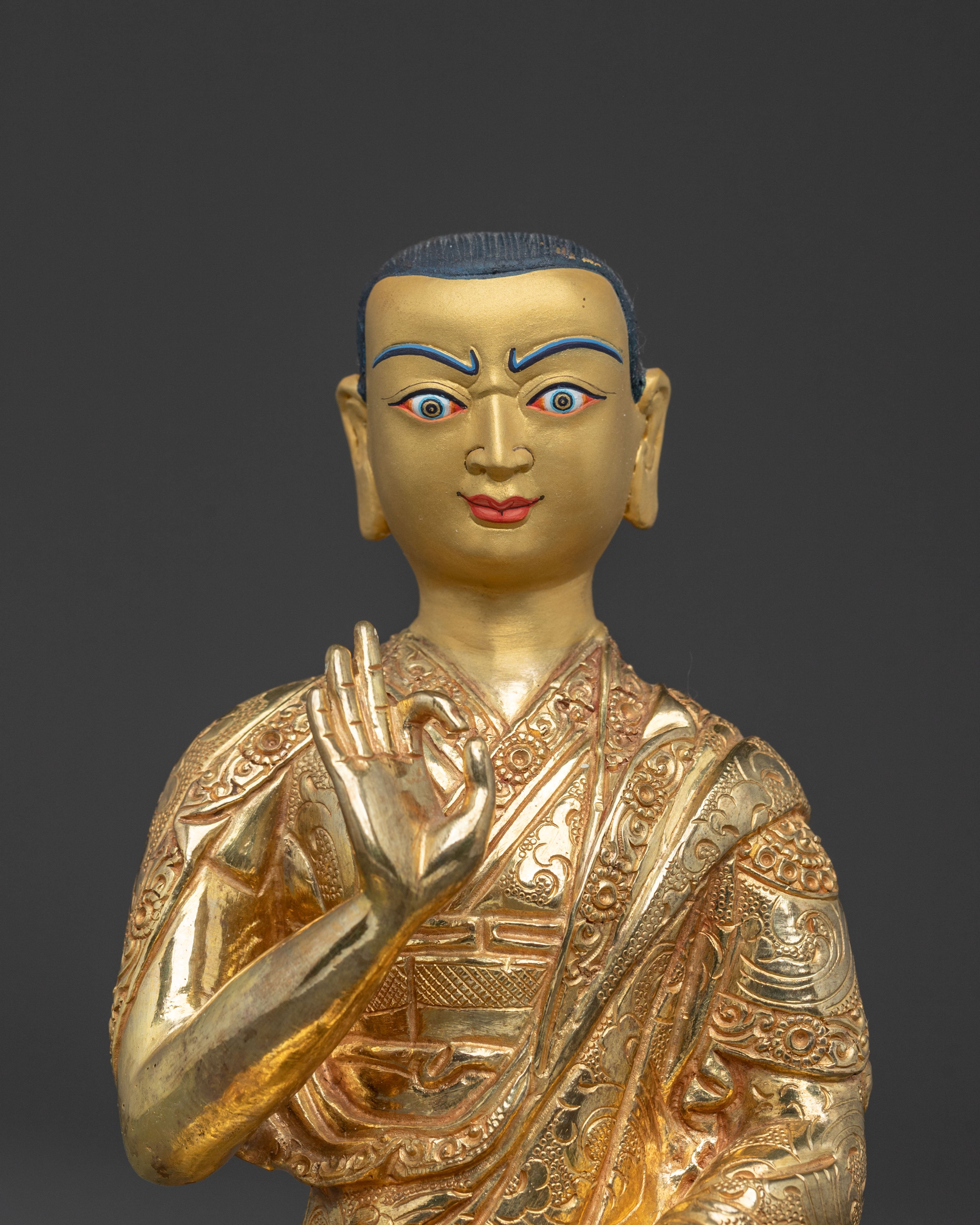 Tsongkhapa with Disciples Statue Set | Home Decor
