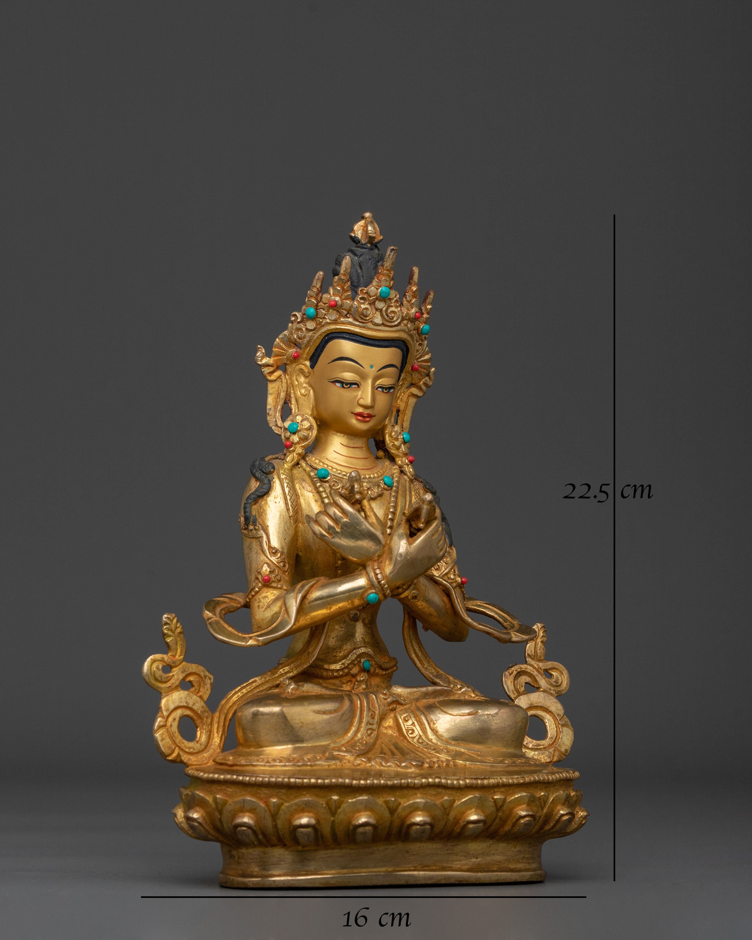 Vajradhara Traditional Statue | Primordial Buddha of Vajrayana Buddhism