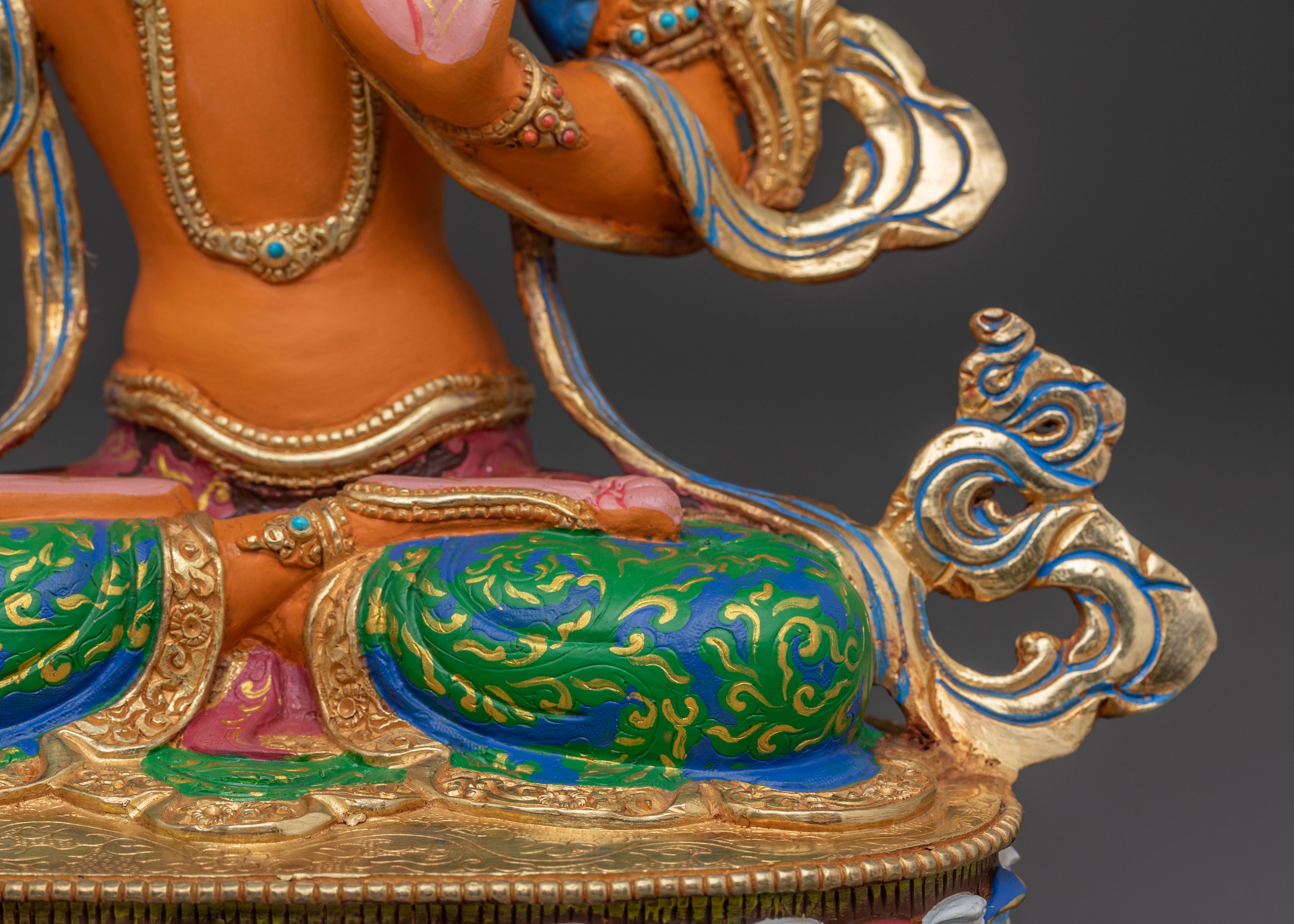 Divine Manjushri Statue – Bodhisattva of Wisdom