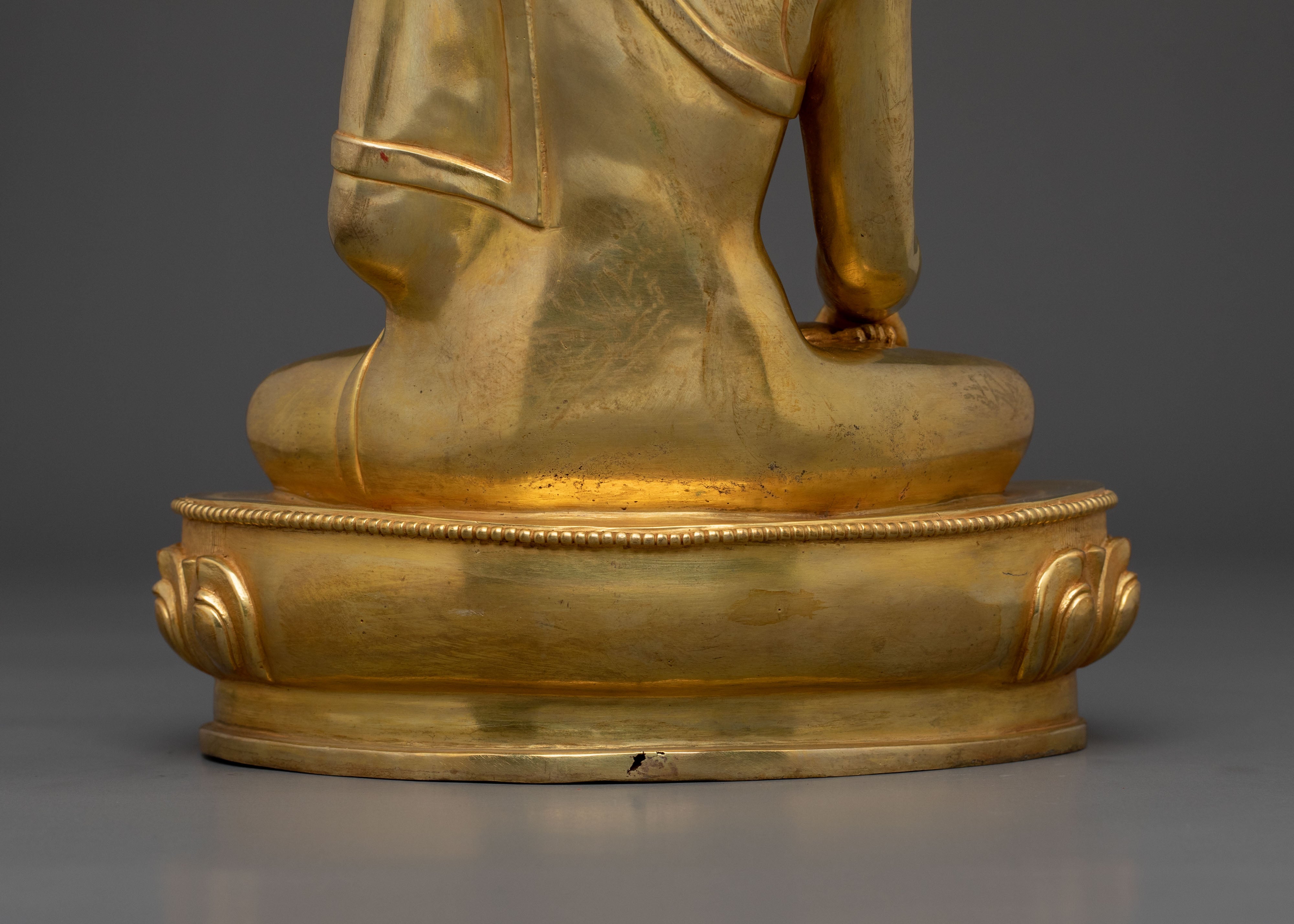 Sacred Jigten Sumgon Lineage Master Statue | Altar Sculpture