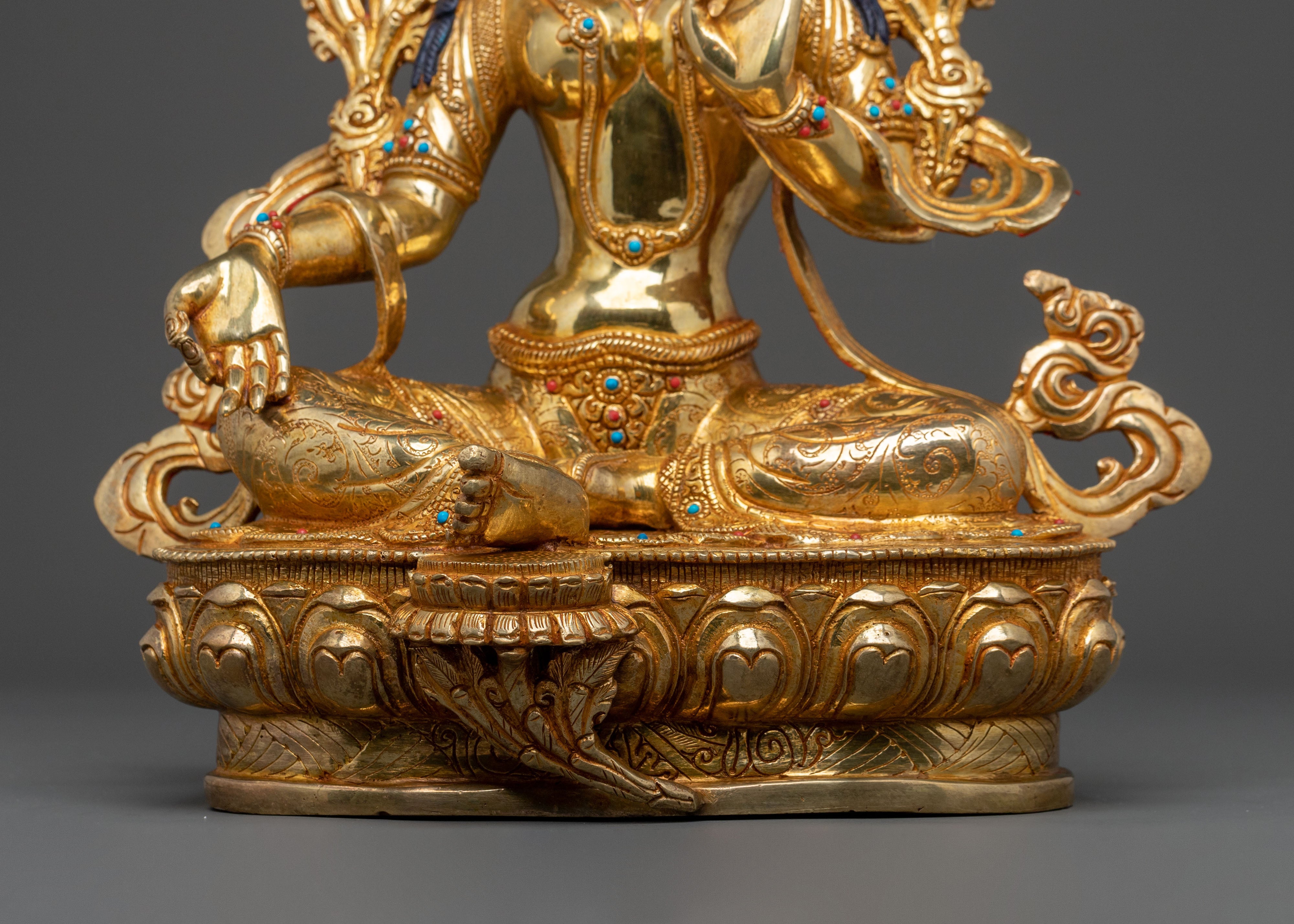 Guardian Green Tara Sculpture | Goddess of Compassion