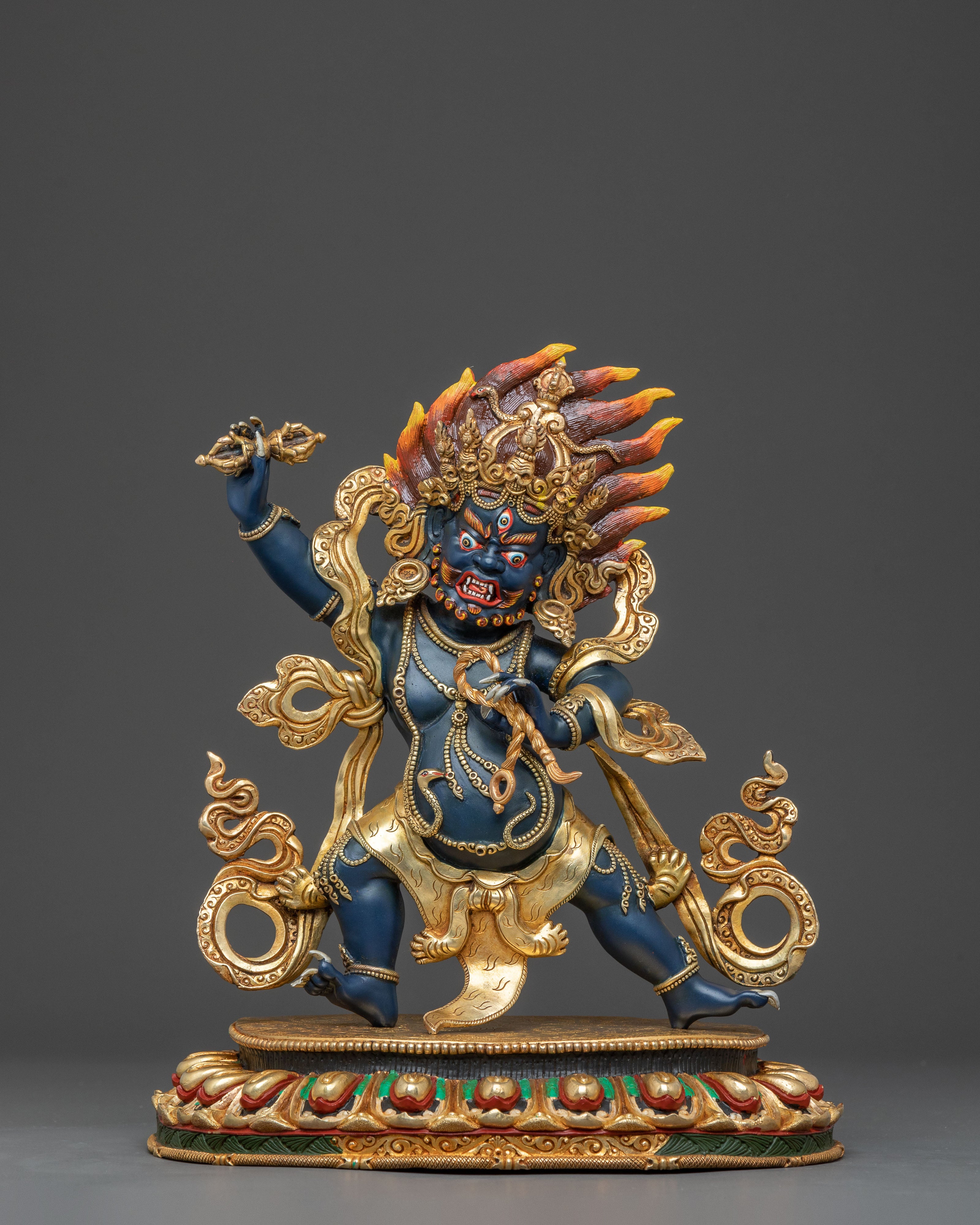 Sacred Statue of Vajrapani Bodhisattva | | Protector Deity of Strength