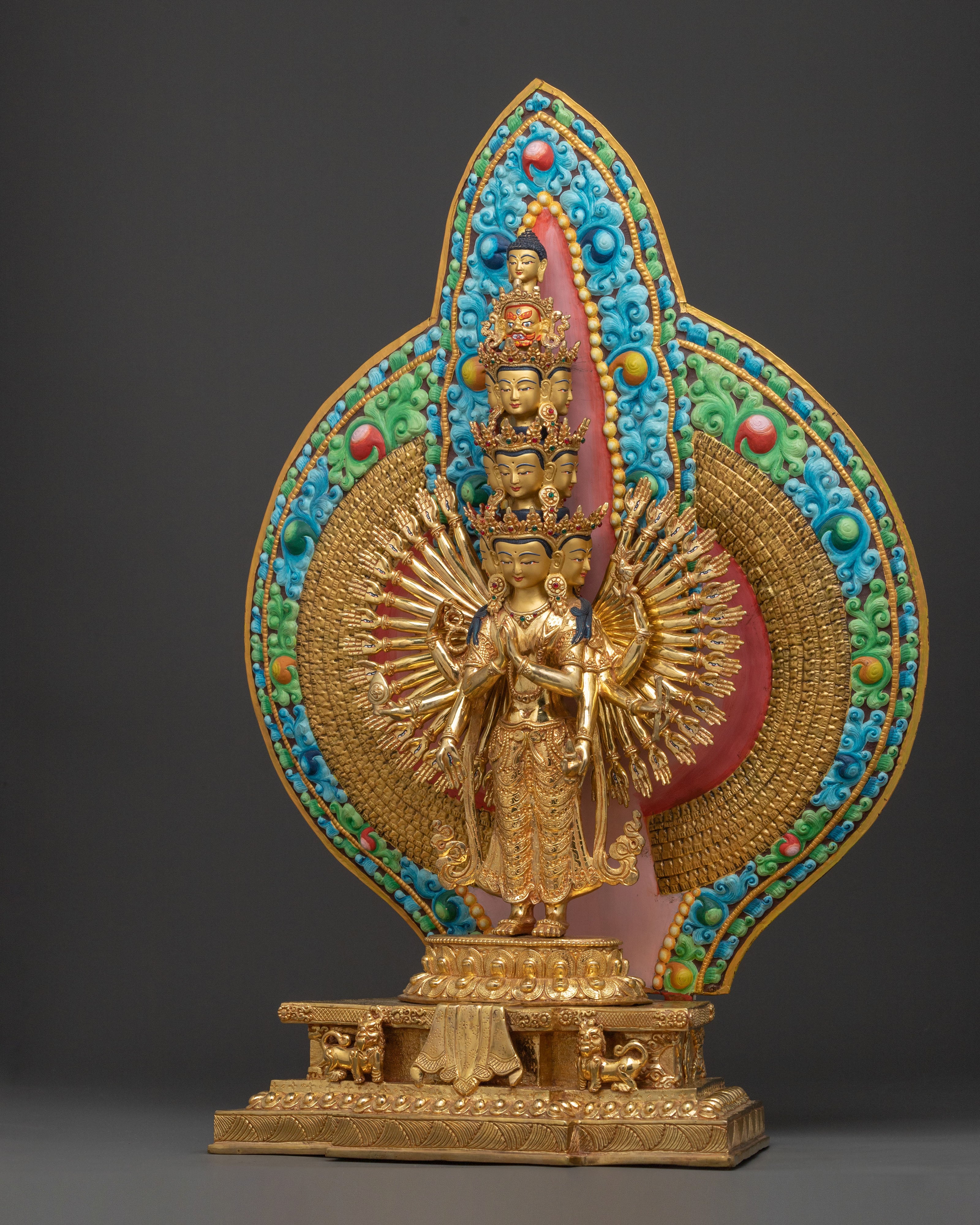 1000 Armed Chenrezig Statue | Made in Nepal