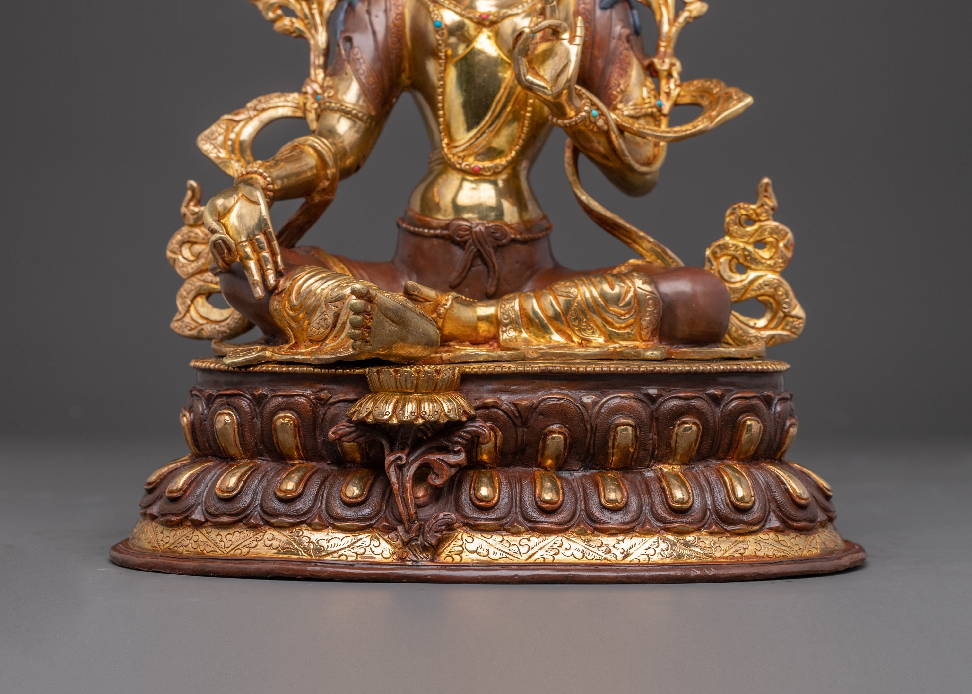 Green Tara Statue, Mother of Compassion and Love | Tibetan Sculpture