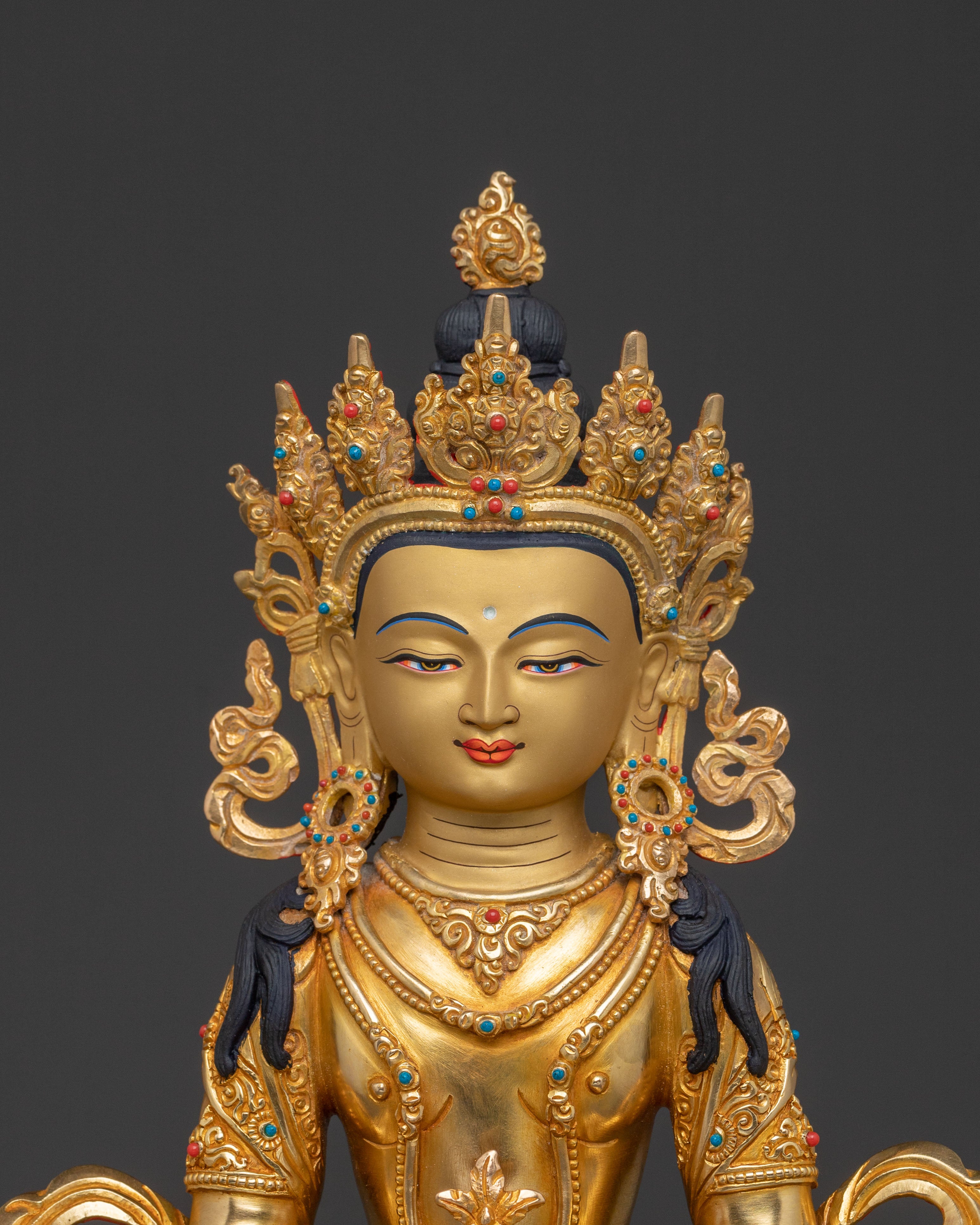 Amitayus Sacred Statue | Buddha Figurine of Longevity