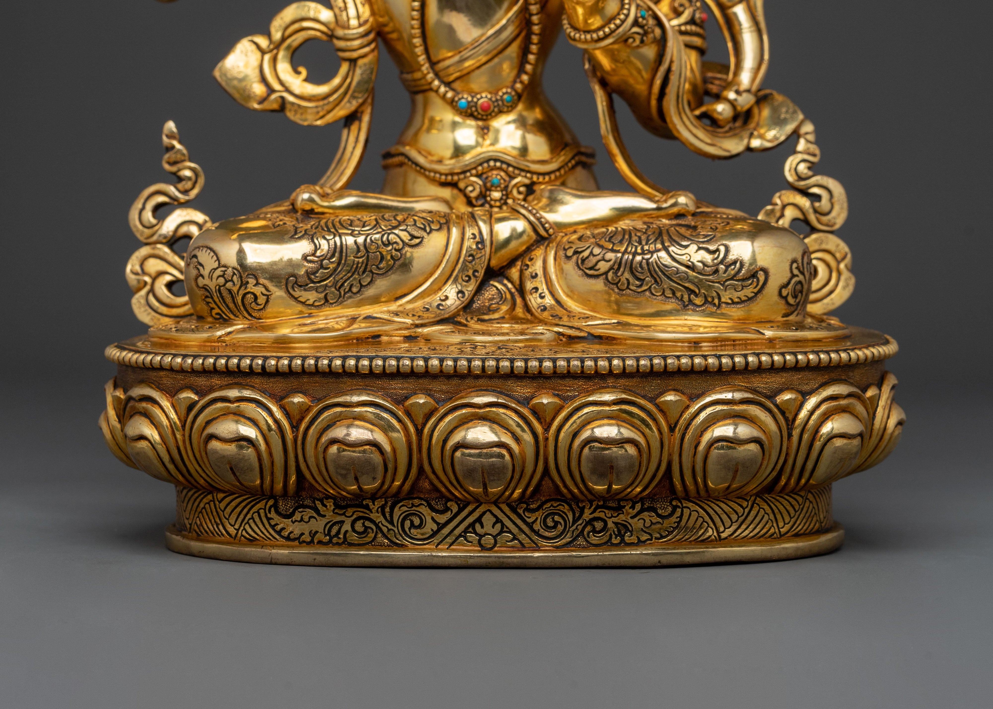 Sacred Manjushri Statue | Wisdom Figurine
