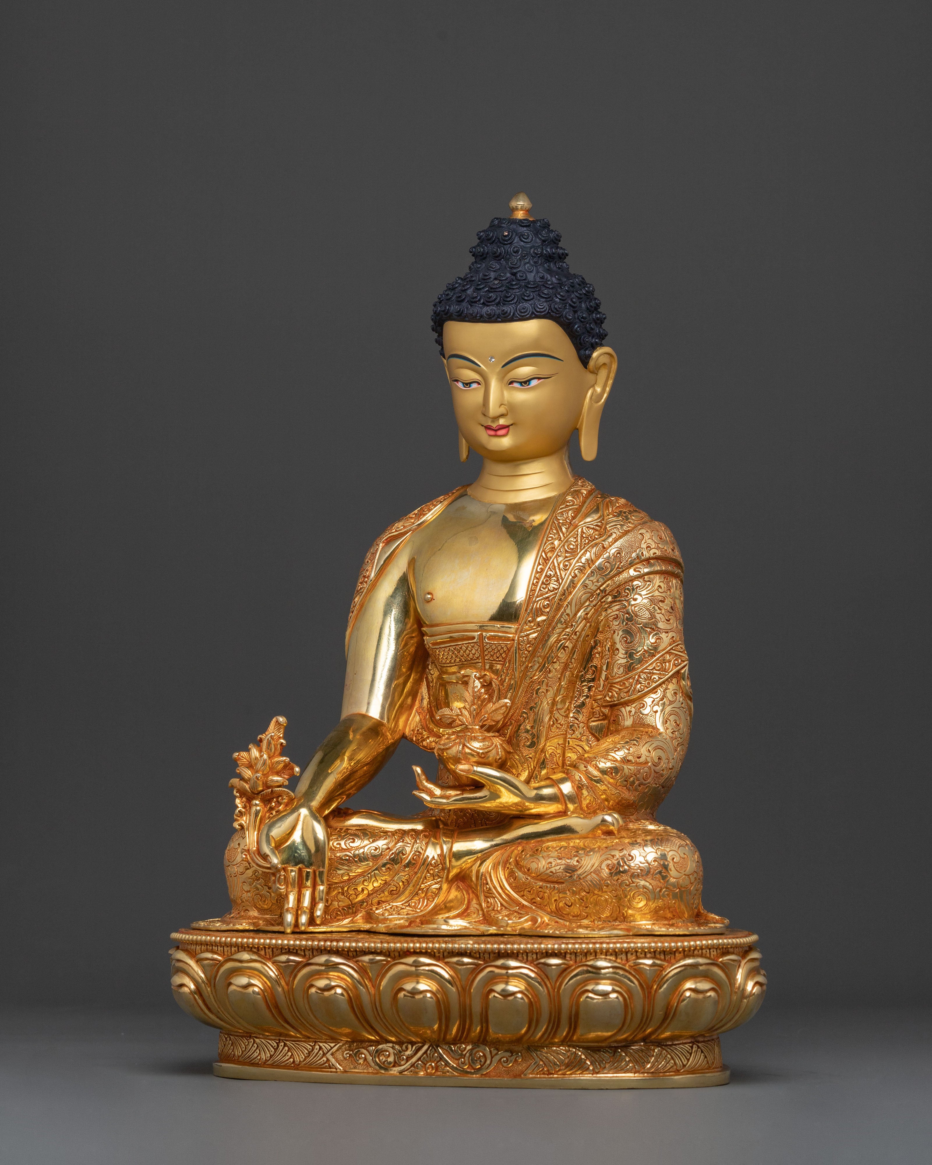 Medicine Buddha Sculpture for Home Shrine